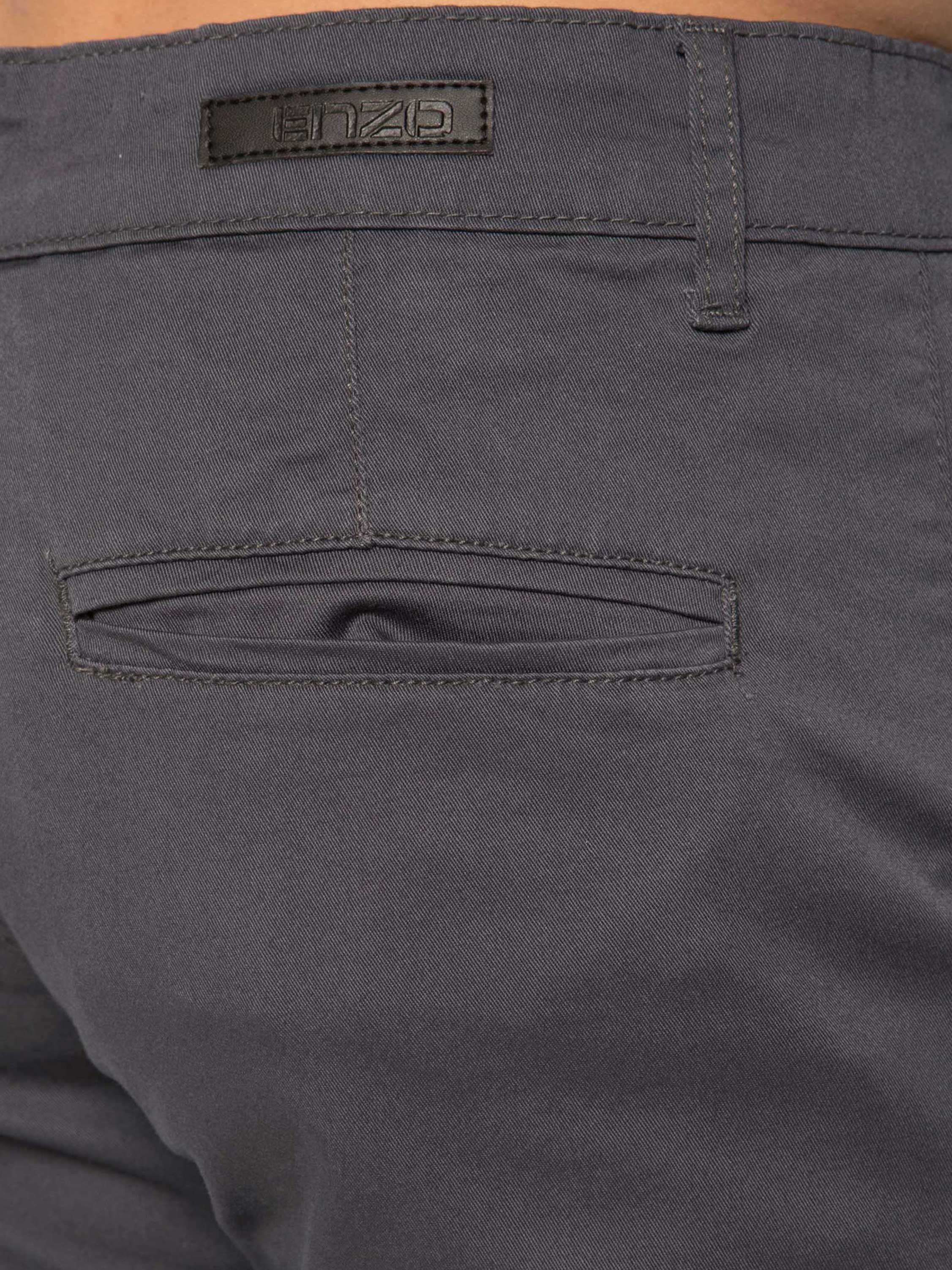 Mens Slim Fit Stretch Chino Shorts | Enzo Designer Menswear - Image 12