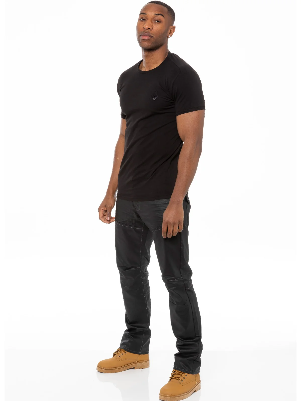 Enzo | Mens Straight Fit Denim Jeans Designer Menswear - Image 5