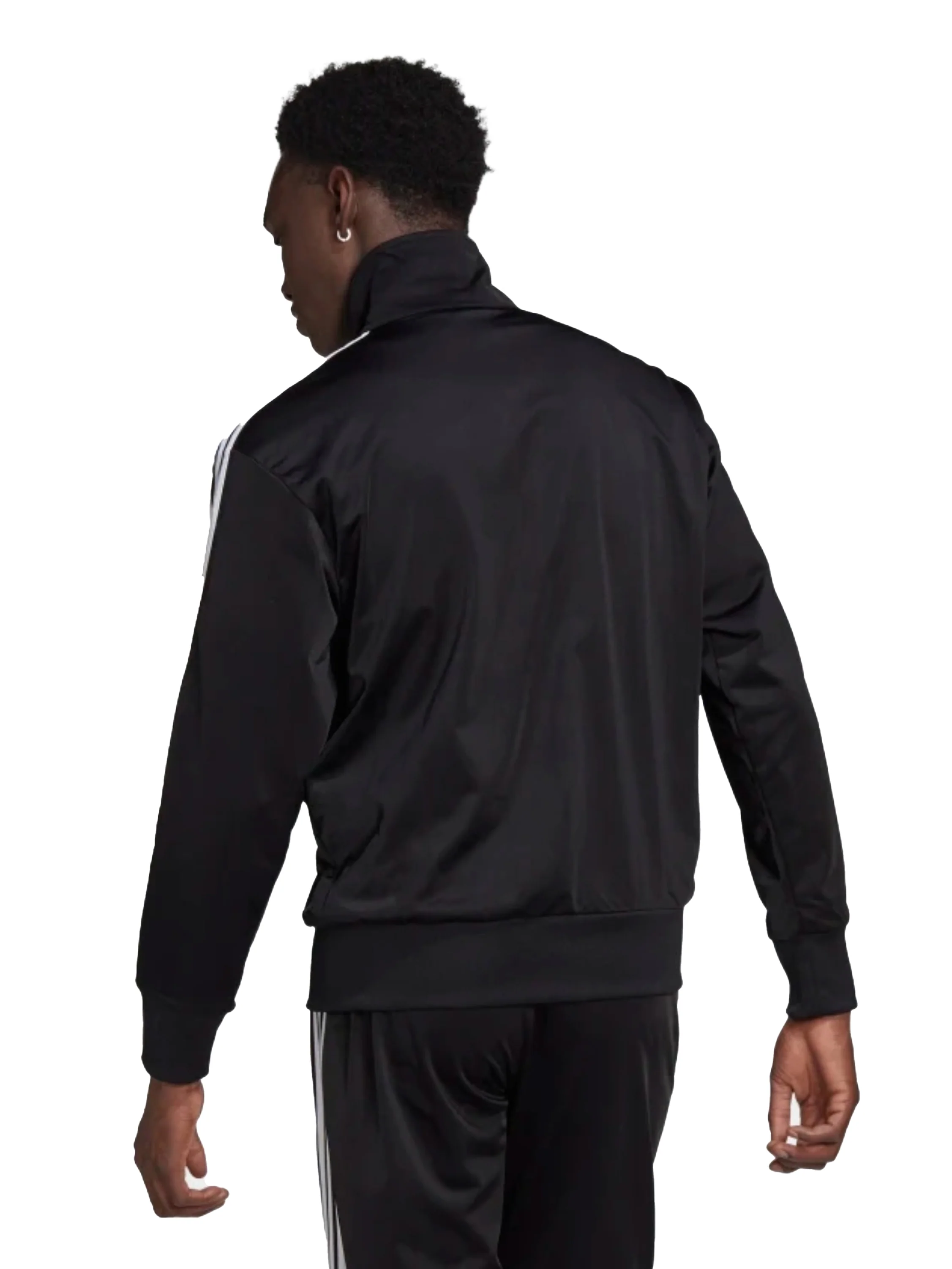 Adidas | Mens Firebird 3 Strips Zip Up Full Tracksuit - Image 3