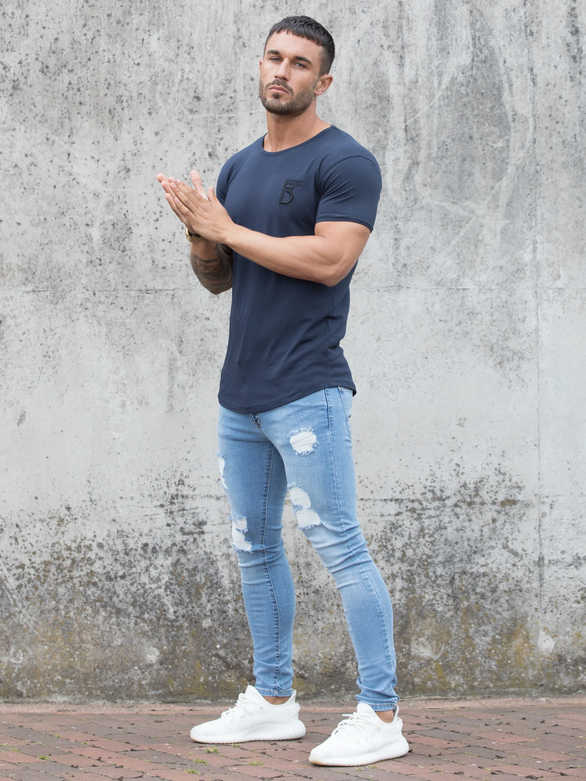 BH Men's Branded Short Sleeve Athletic T-shirt | Bound By Honour - Image 15