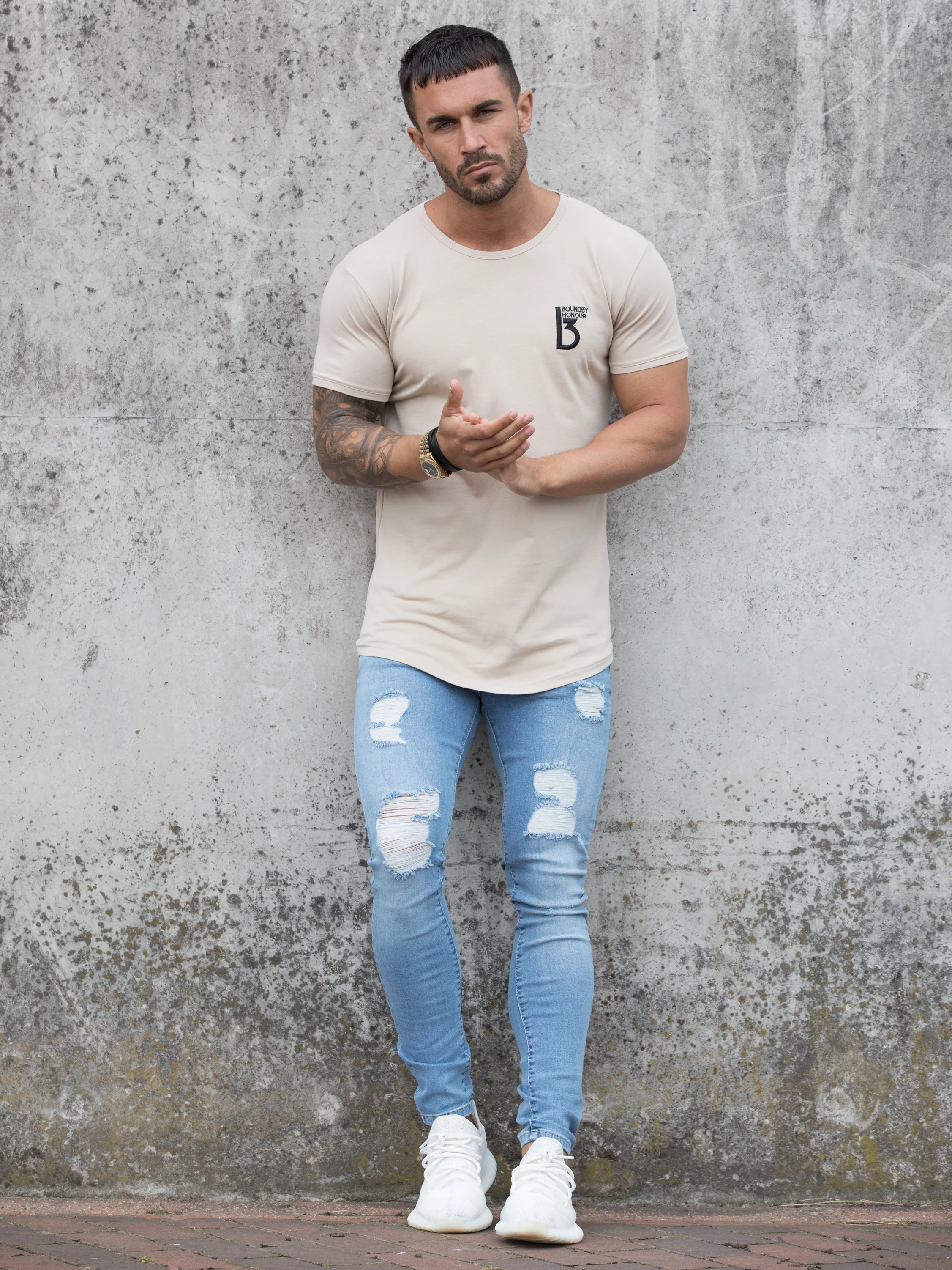 BH Men's Branded Short Sleeve Athletic T-shirt | Bound By Honour - Image 17