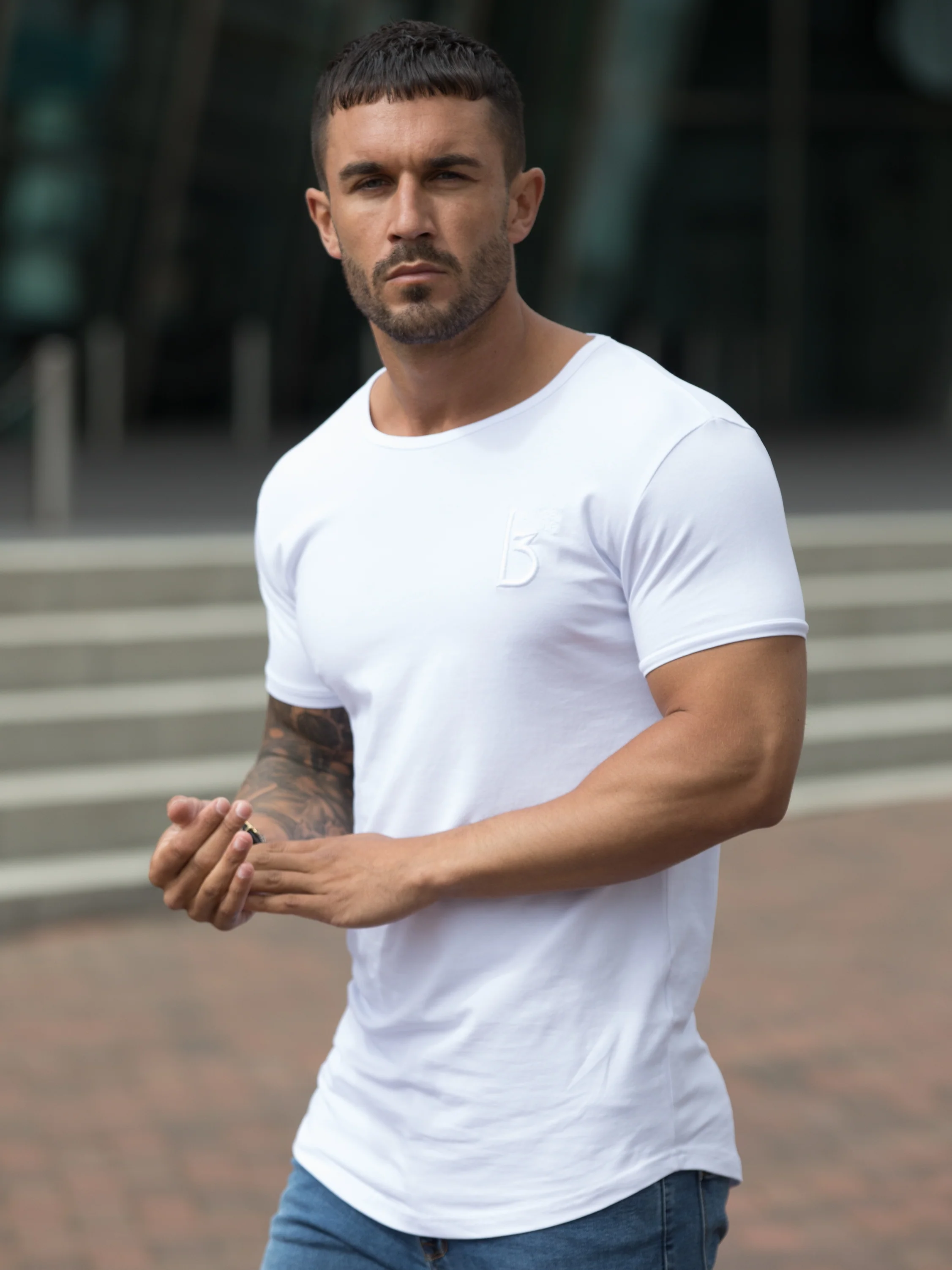 BH Men's Branded Short Sleeve Athletic T-shirt | Bound By Honour - Image 19