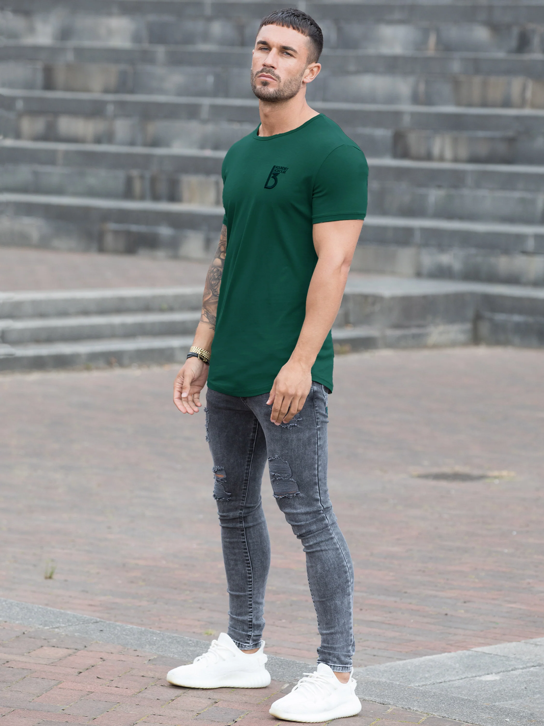 BH Men's Branded Short Sleeve Athletic T-shirt | Bound By Honour - Image 24