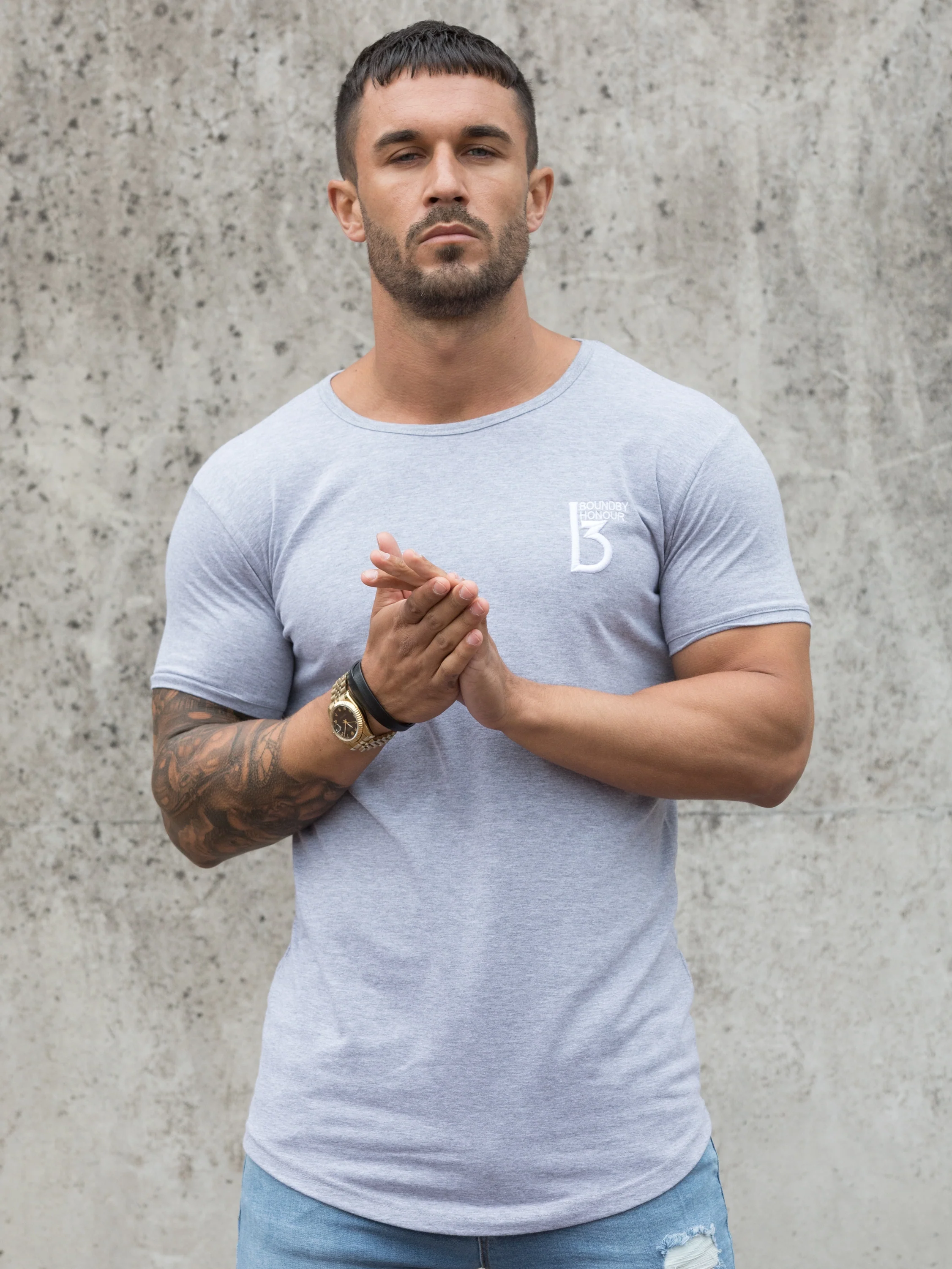 BH Men's Branded Short Sleeve Athletic T-shirt | Bound By Honour - Image 8