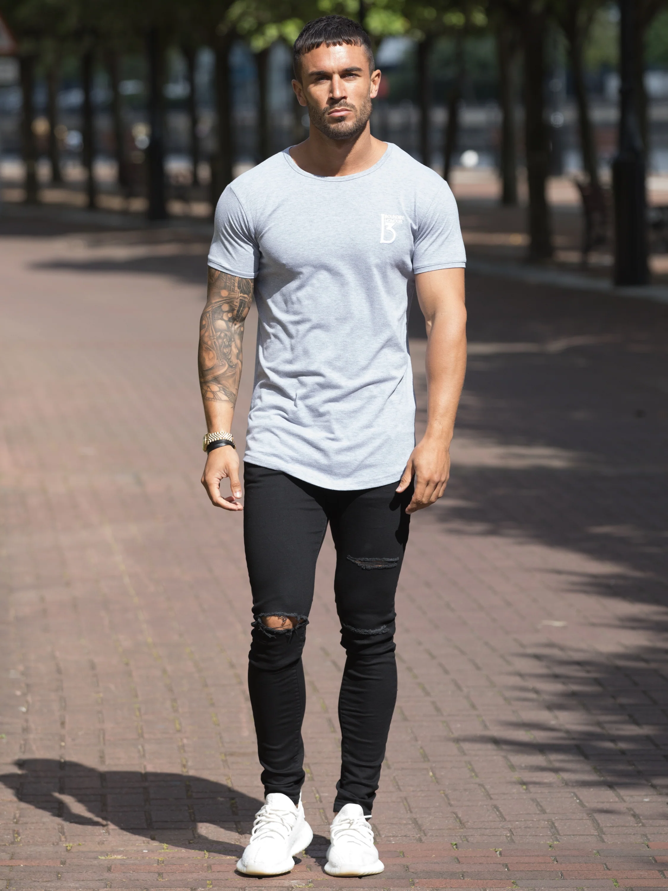 BH Men's Branded Short Sleeve Athletic T-shirt | Bound By Honour - Image 9