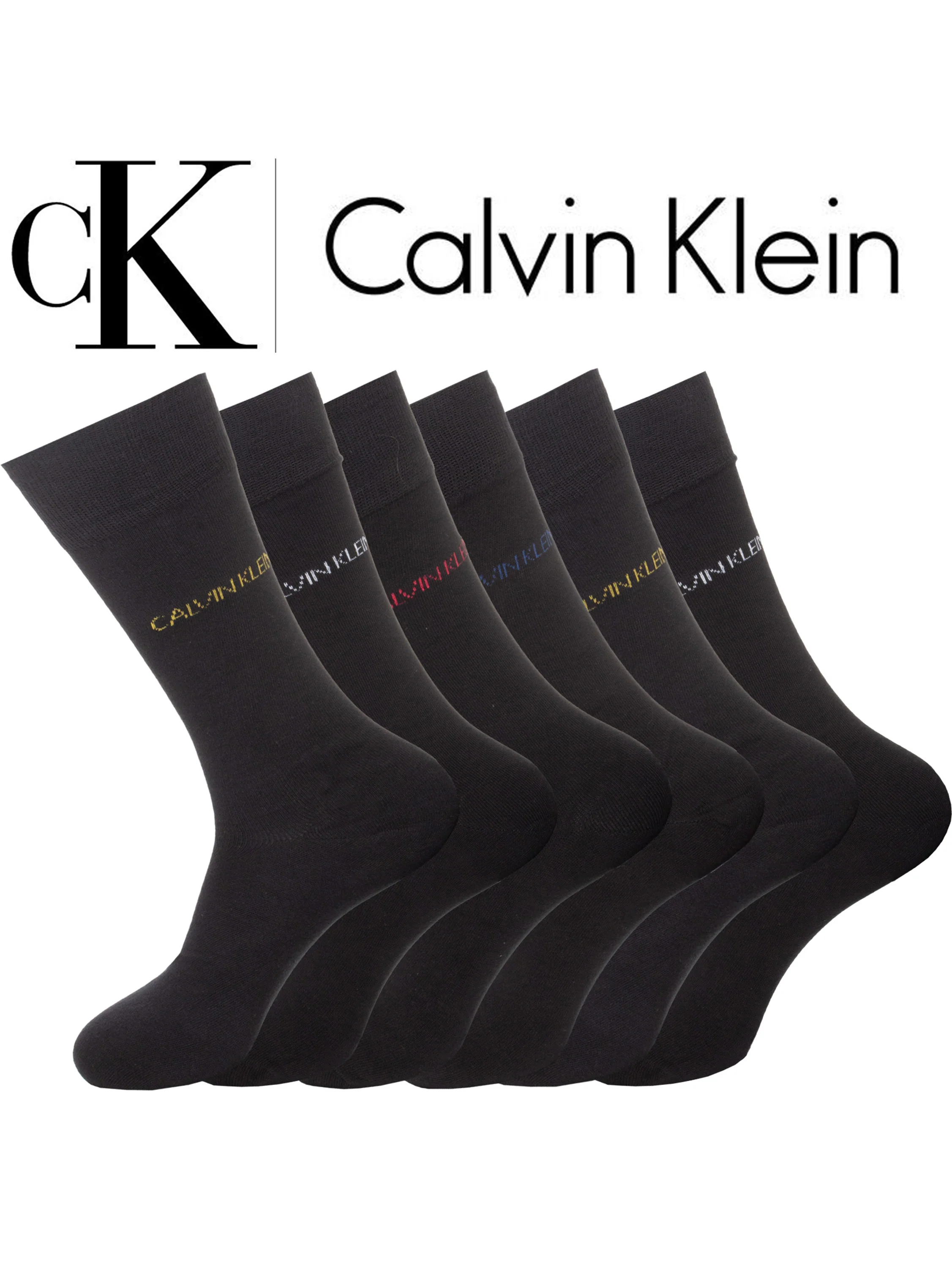 Calvin Klein | Mens Casual Designer Socks 4 Pack Gift Set - Image 3
