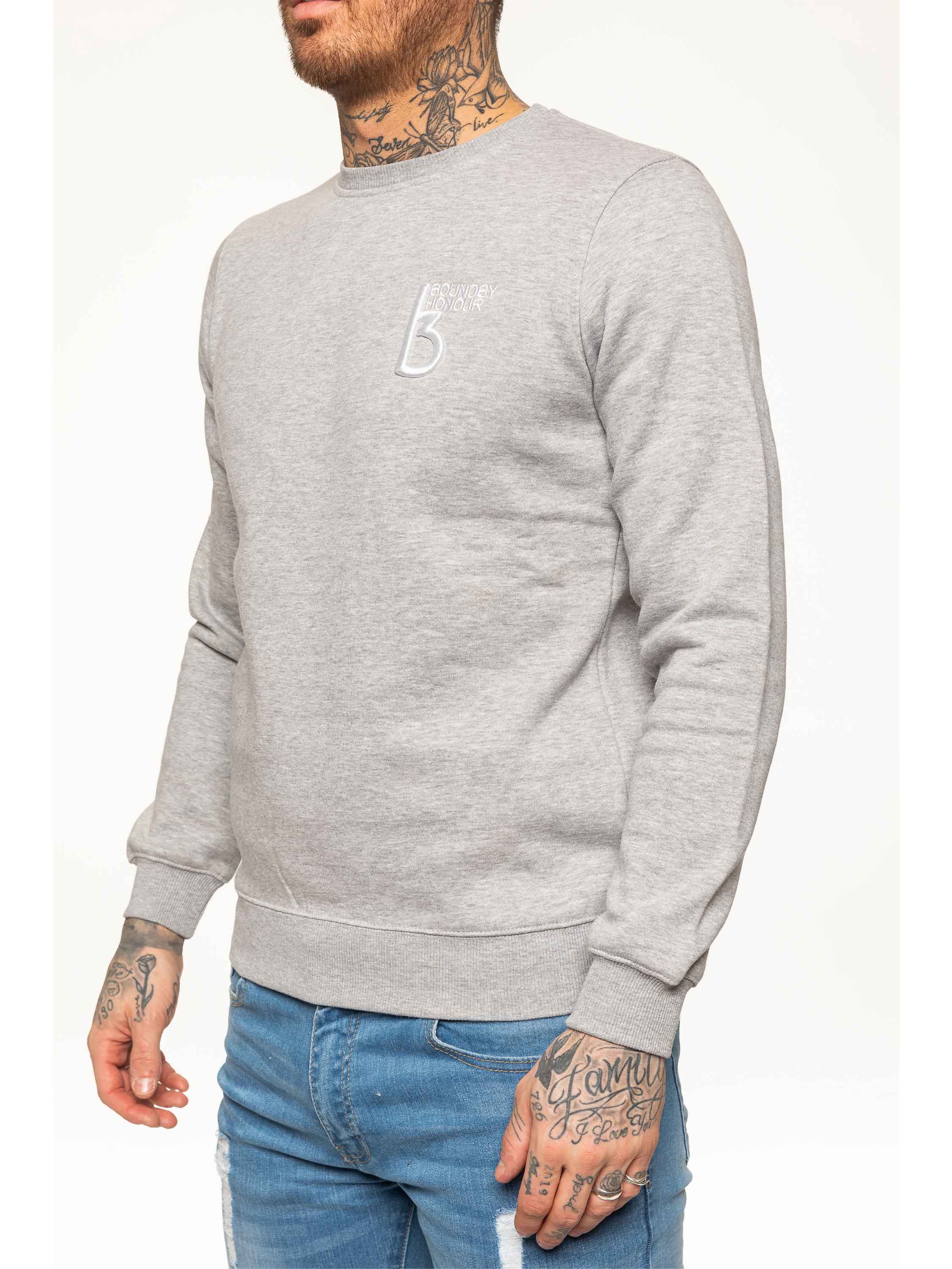 BBH Mens Plain Sweatshirt Crew Neck Jersey Fleece  | Bound By Honour - Image 15