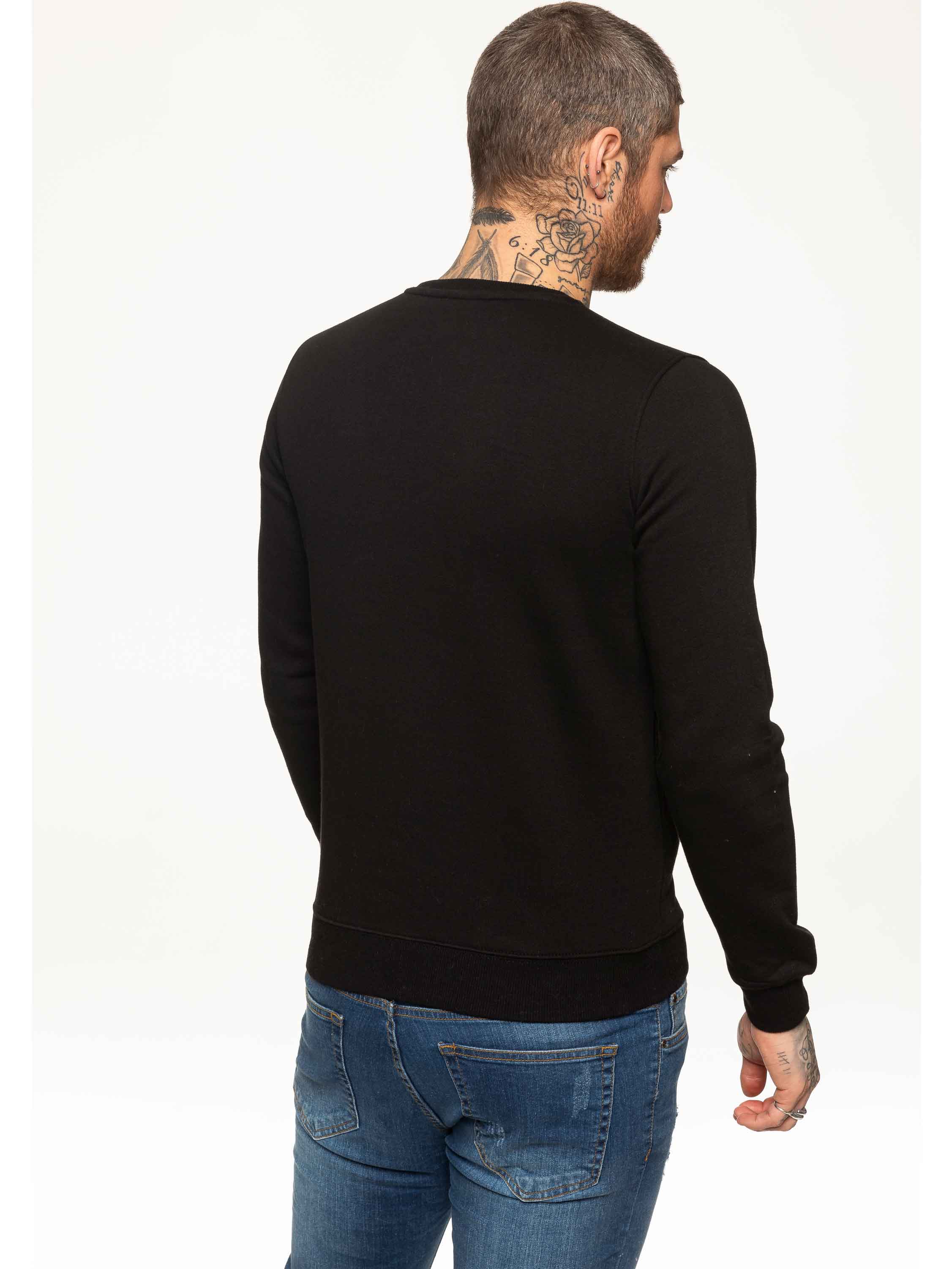 BBH Mens Plain Sweatshirt Crew Neck Jersey Fleece  | Bound By Honour - Image 6