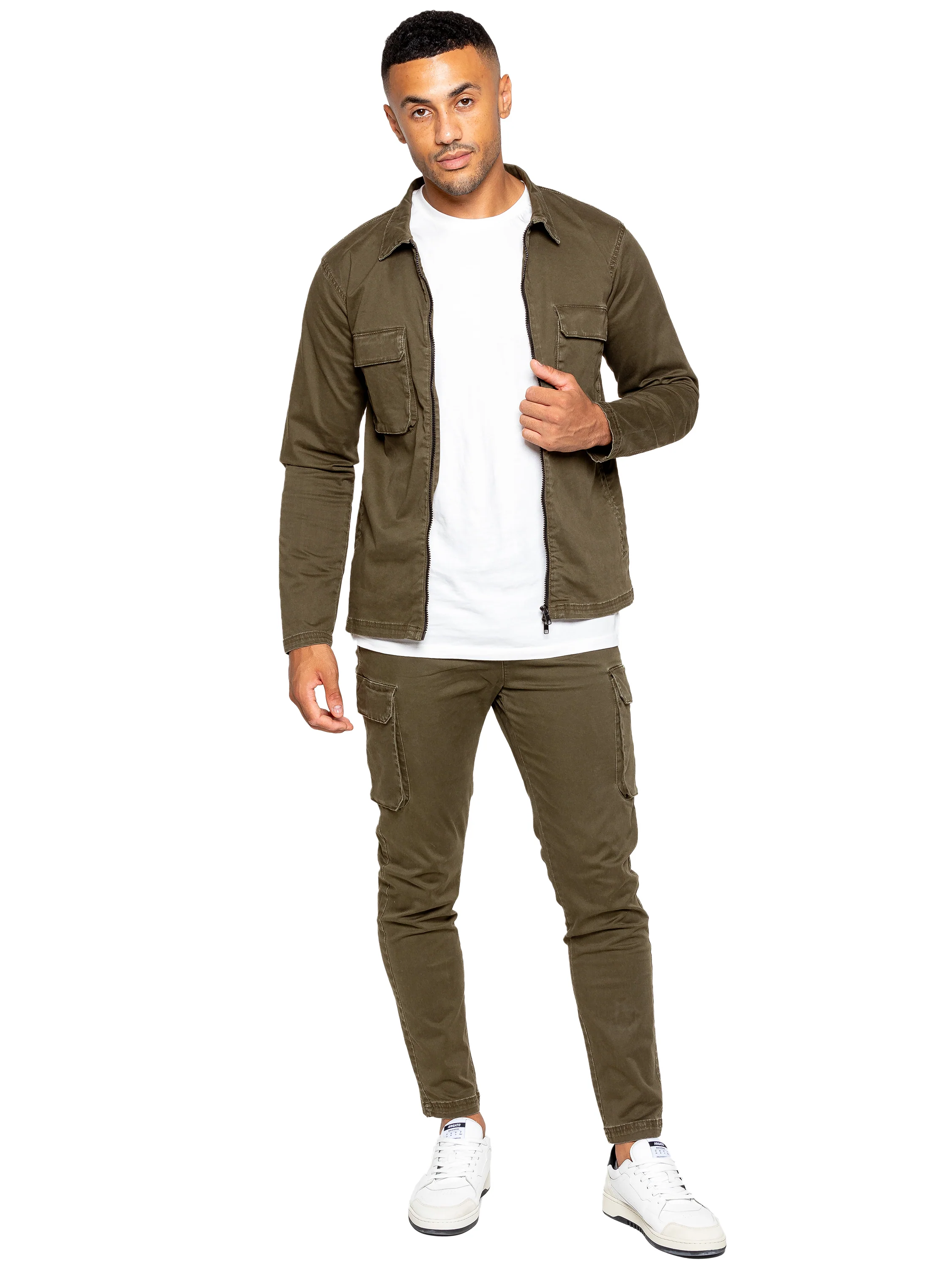 Enzo | Mens Cargo Tracksuit - Image 23