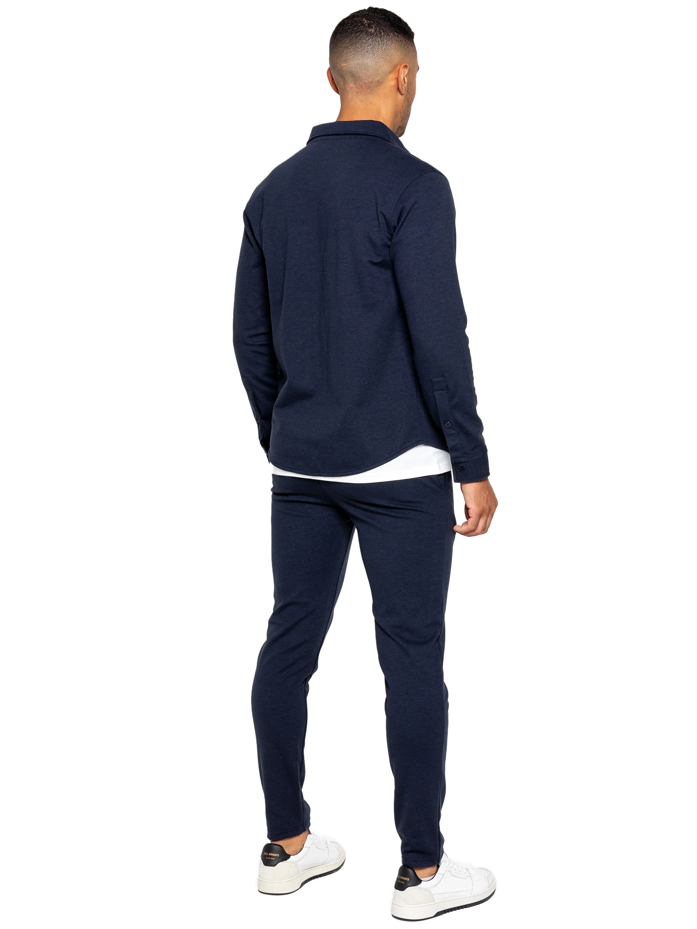 Enzo | Mens Overshirt Tracksuit Set - Image 11