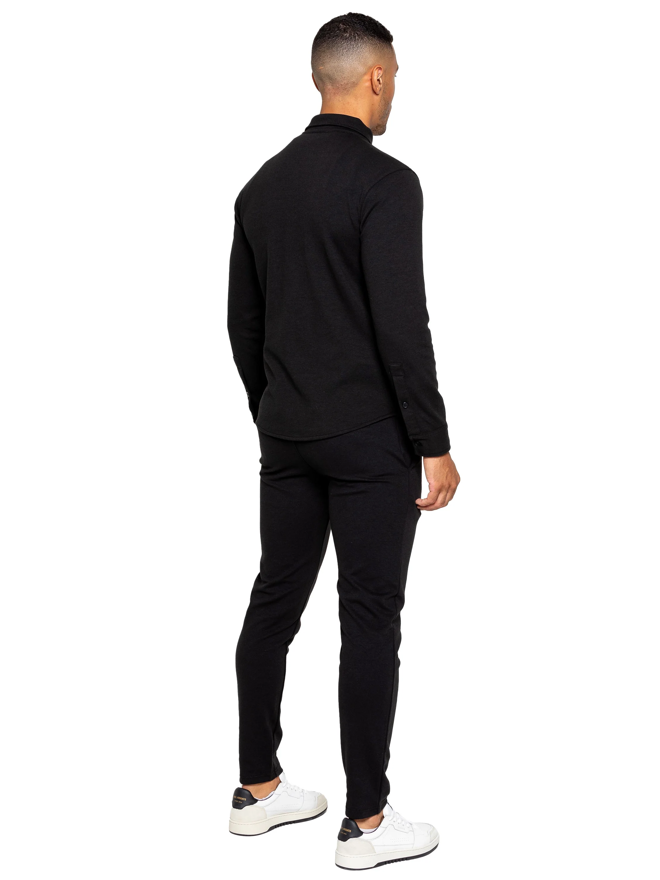 Enzo | Mens Overshirt Tracksuit Set - Image 3
