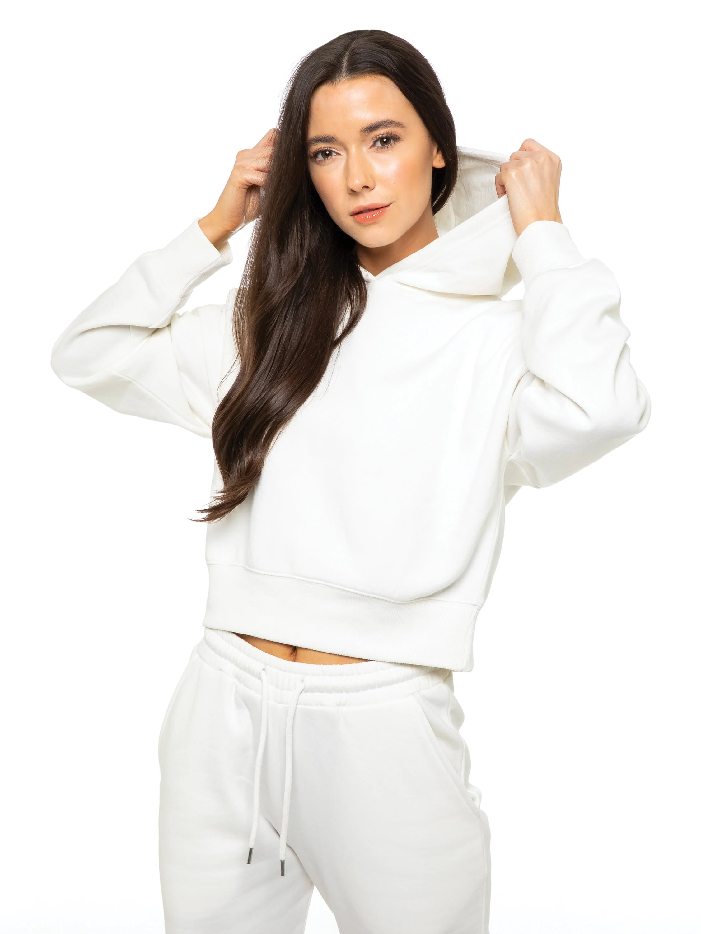 Enzo | Womens Cropped Hoodie Tracksuit - Image 18