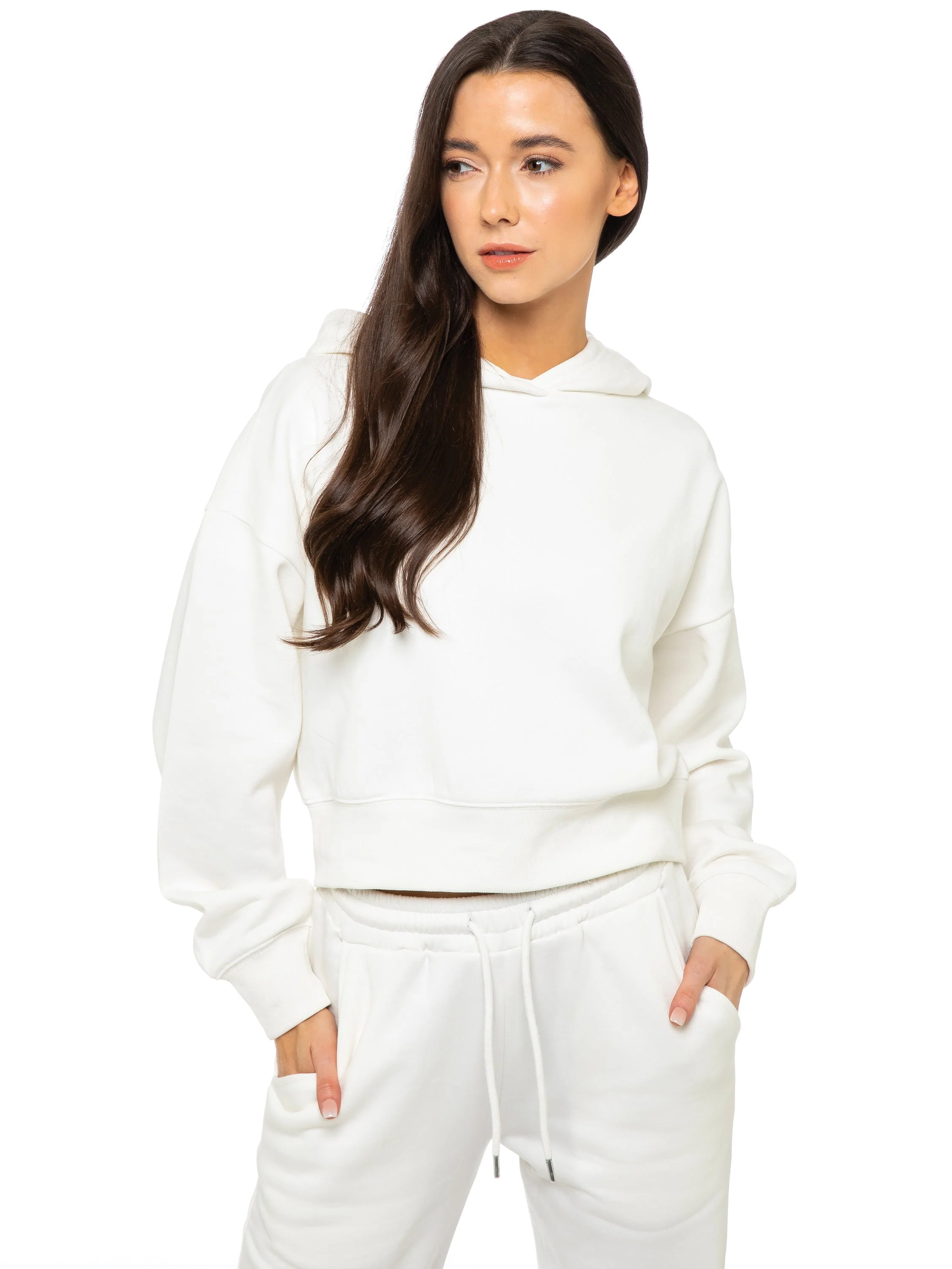 Enzo | Womens Cropped Hoodie Tracksuit - Image 20