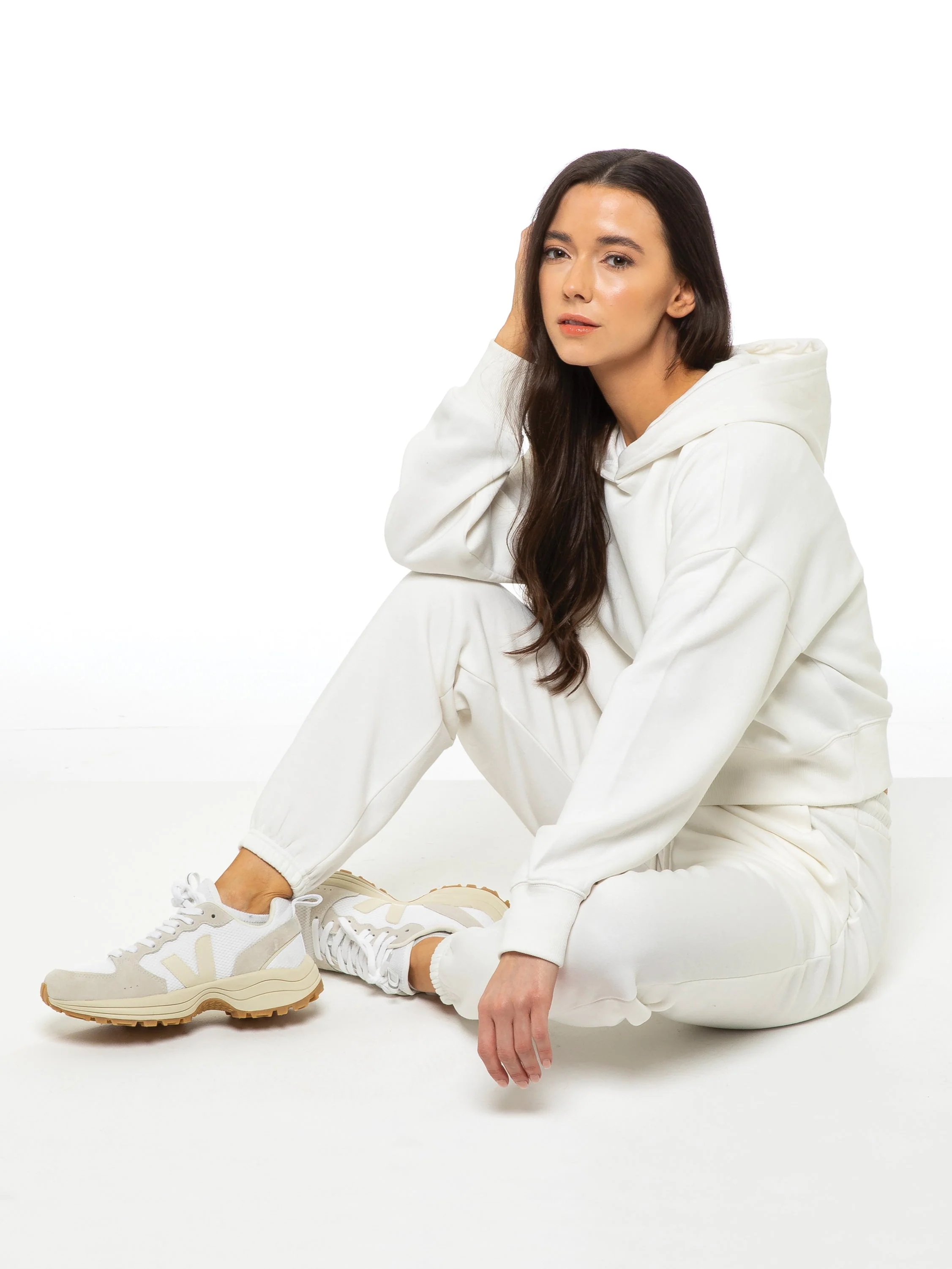 Enzo | Womens Cropped Hoodie Tracksuit - Image 22
