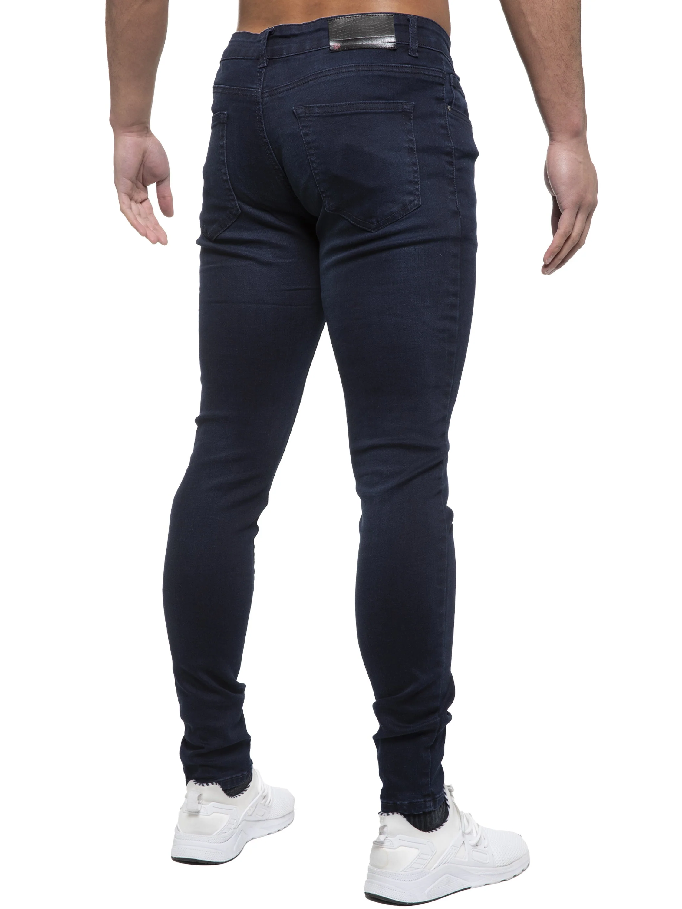 ETO | Mens Designer Slim Skinny Fit Stretch Jeans - Image 11