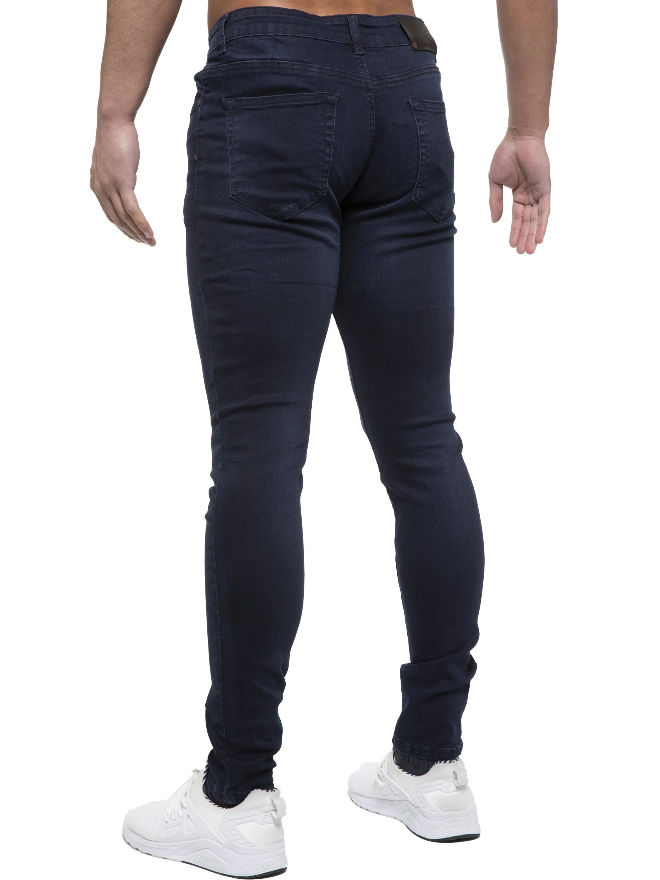ETO | Mens Designer Slim Skinny Fit Stretch Jeans - Image 12