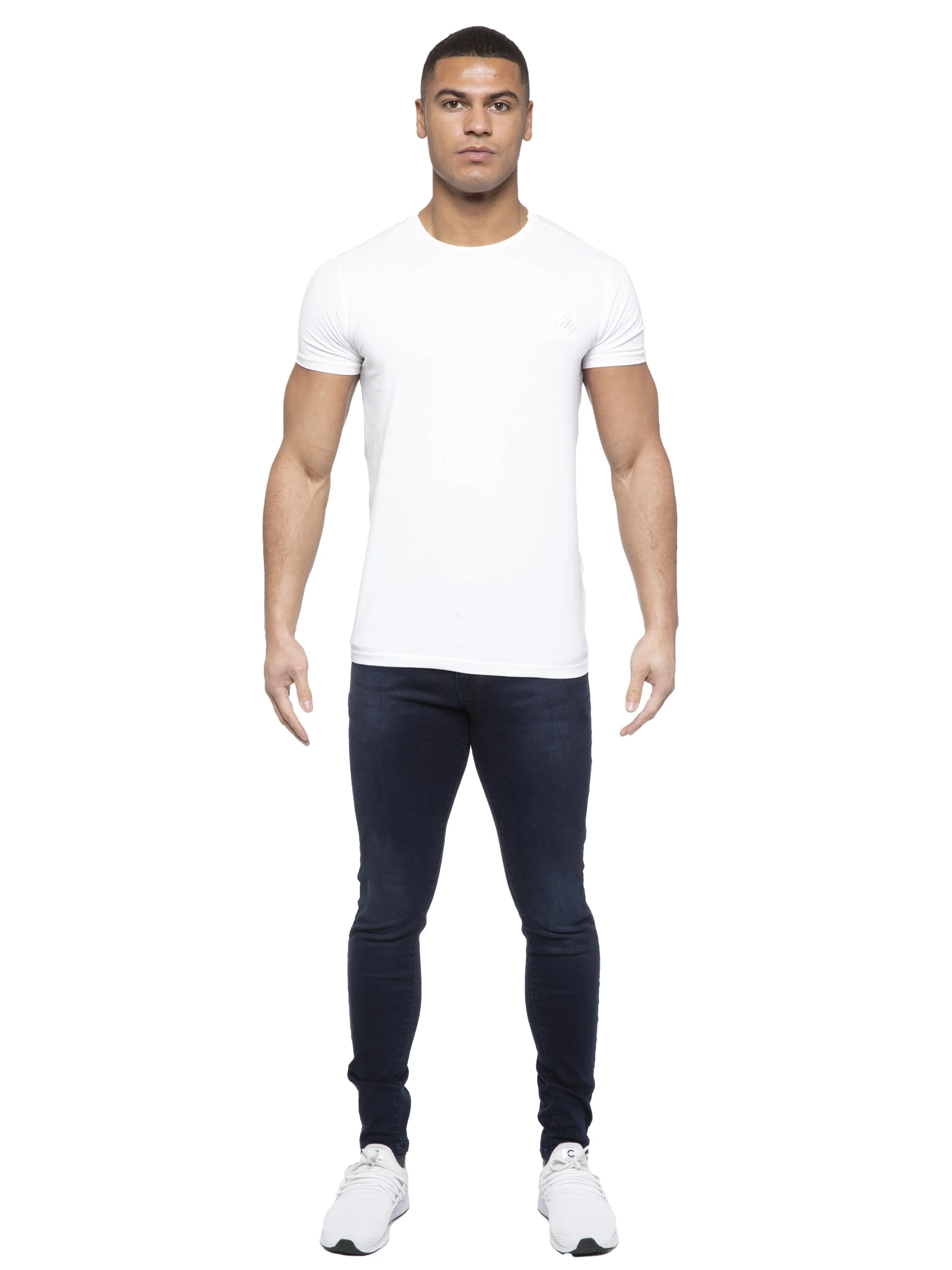 ETO | Mens Designer Slim Skinny Fit Stretch Jeans - Image 13