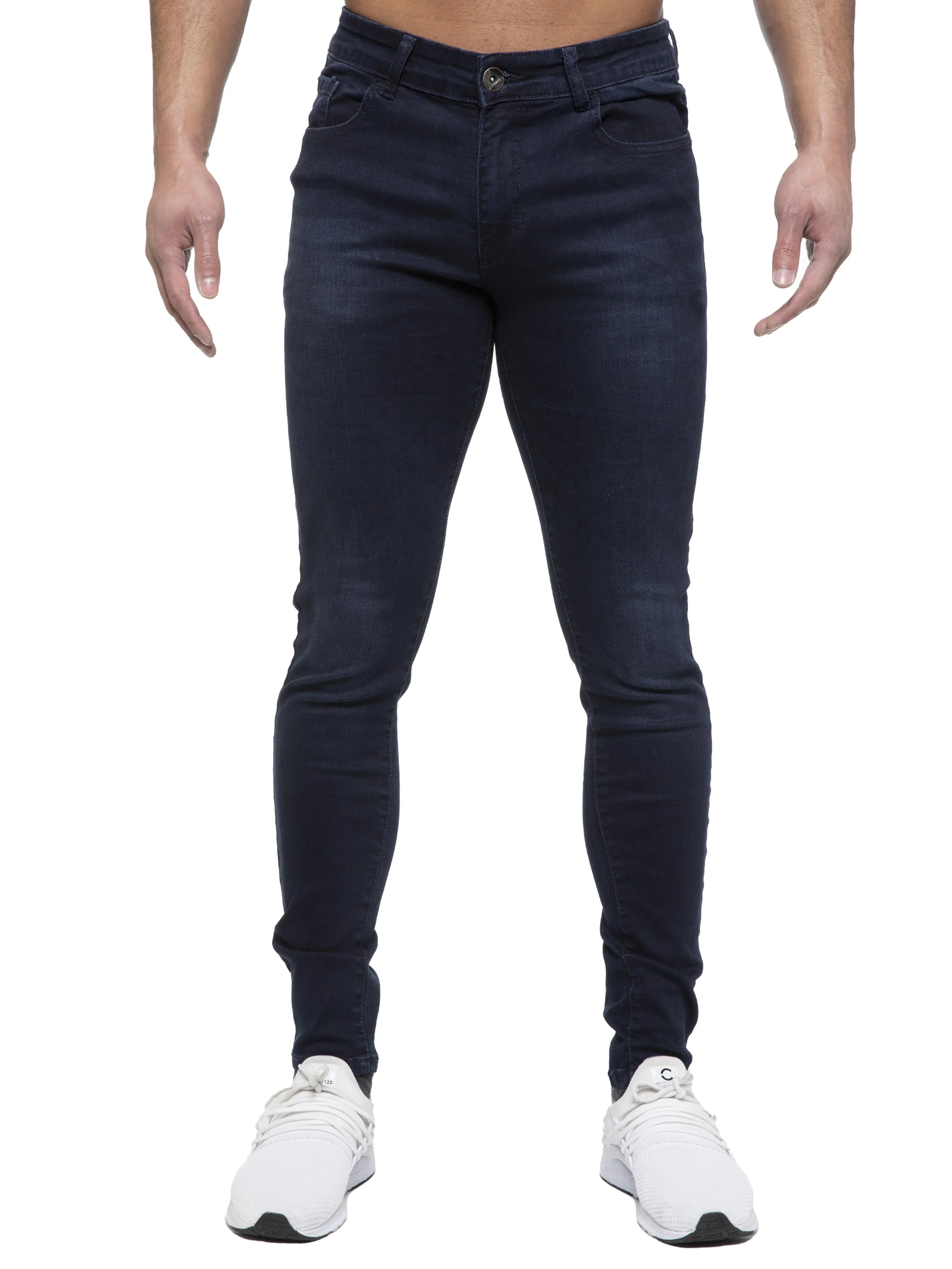 ETO | Mens Designer Slim Skinny Fit Stretch Jeans - Image 9