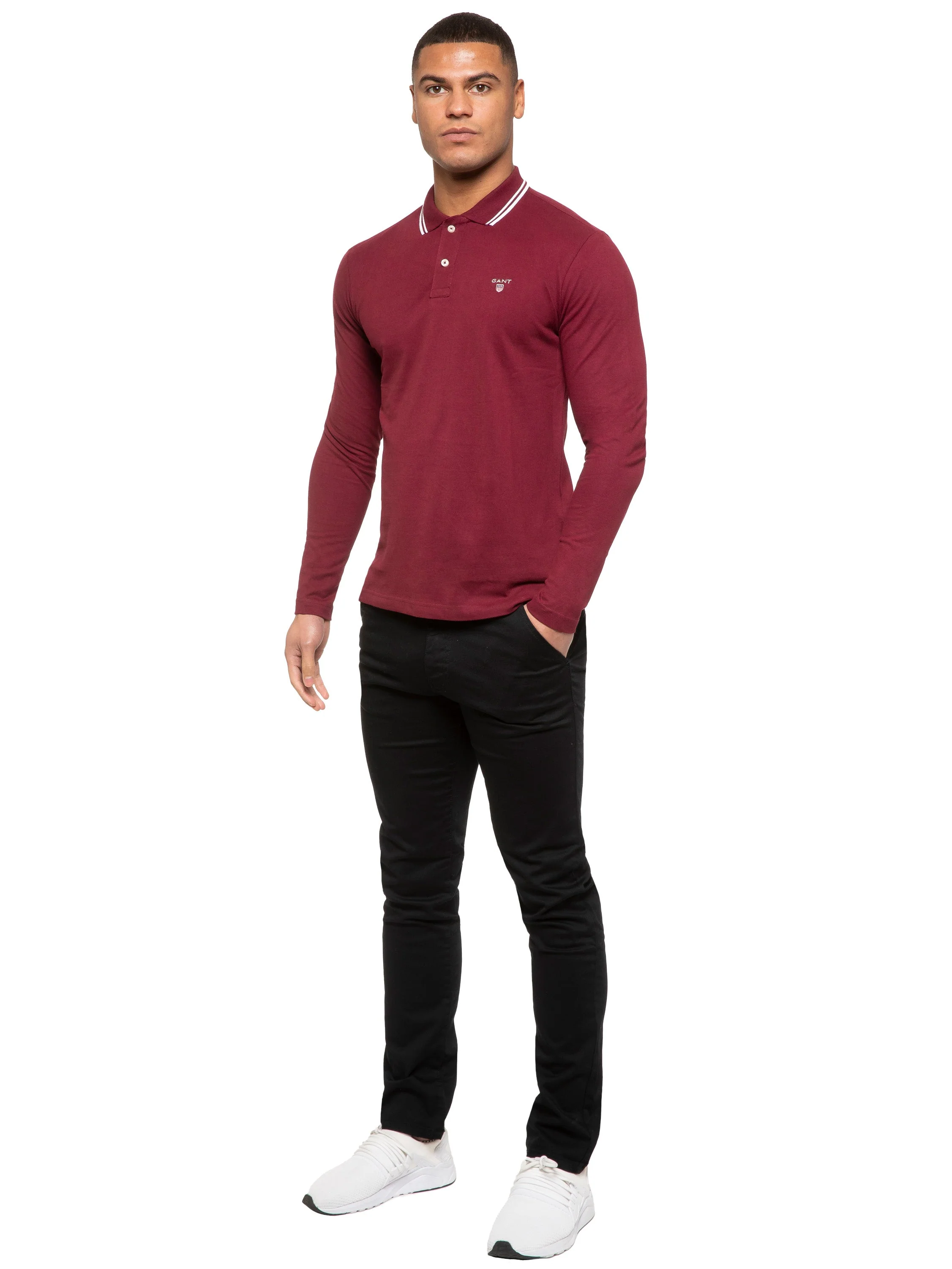Gant | Mens Original Long Sleeve Polos - Image 13