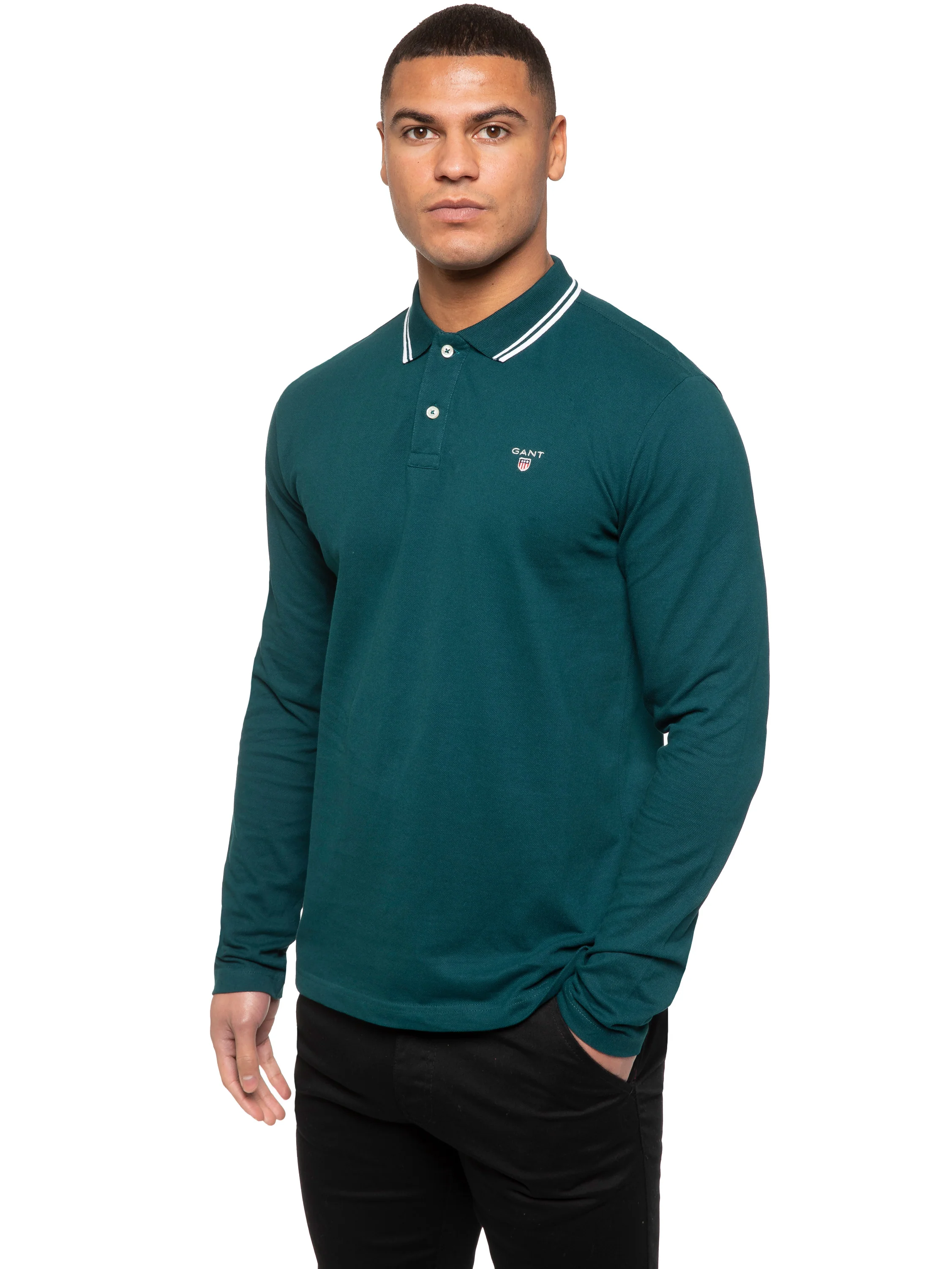 Gant | Mens Original Long Sleeve Polos - Image 15