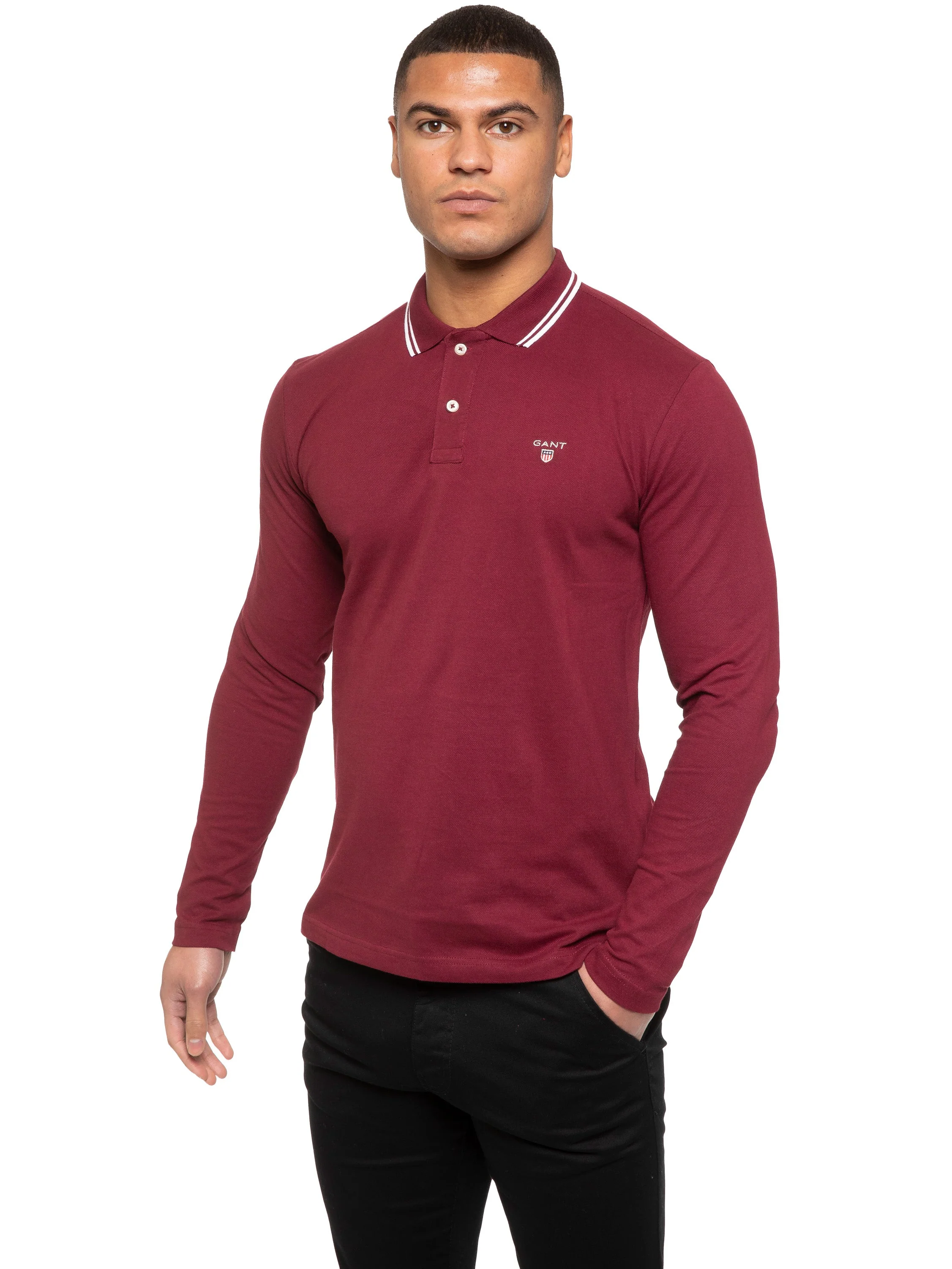 Gant | Mens Original Long Sleeve Polos - Image 8