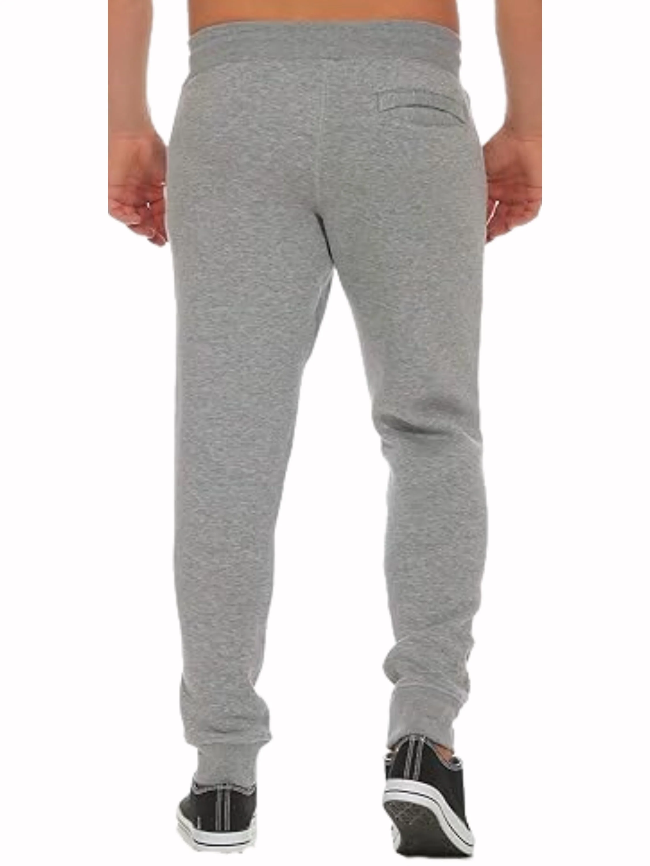 Nike Air | Mens Cuffed Joggers - Grey - Image 3