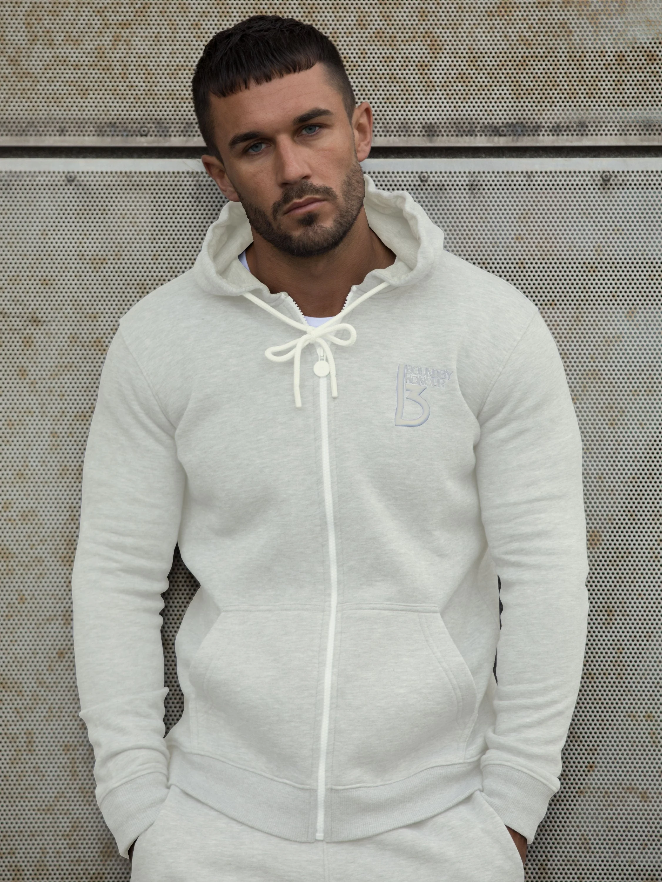 Scale Zipped Tracksuit Hood | Bound By Honour - Image 3