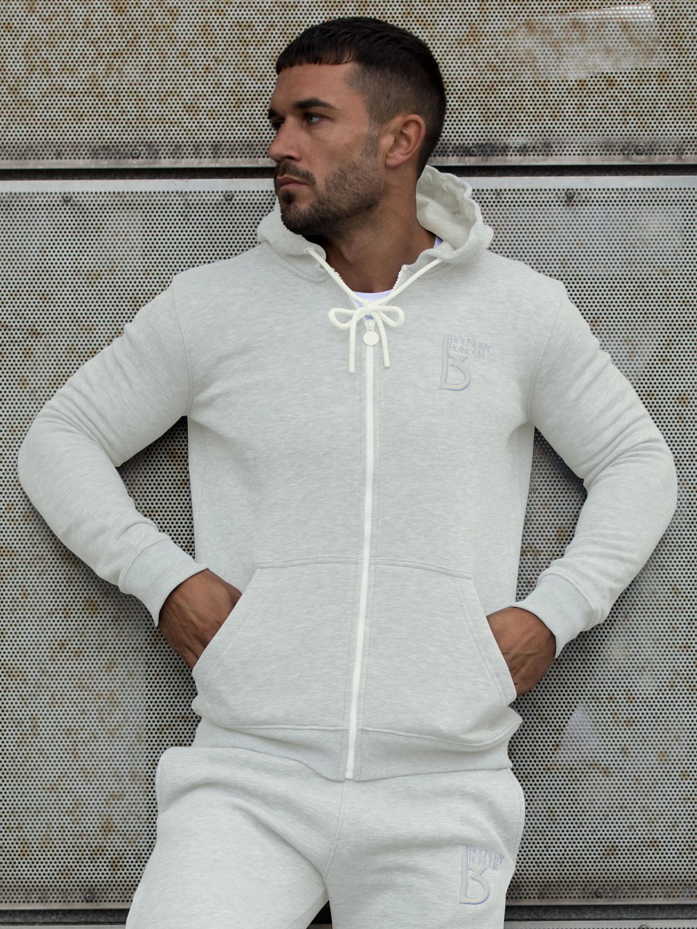 Scale Zipped Tracksuit Hood | Bound By Honour - Image 5