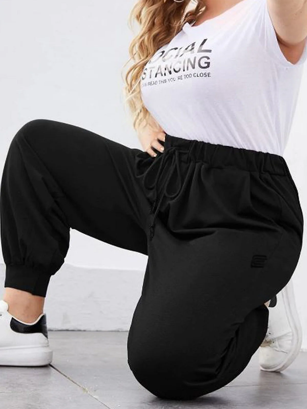 Enzo | Womens Oversized Joggers - Image 13