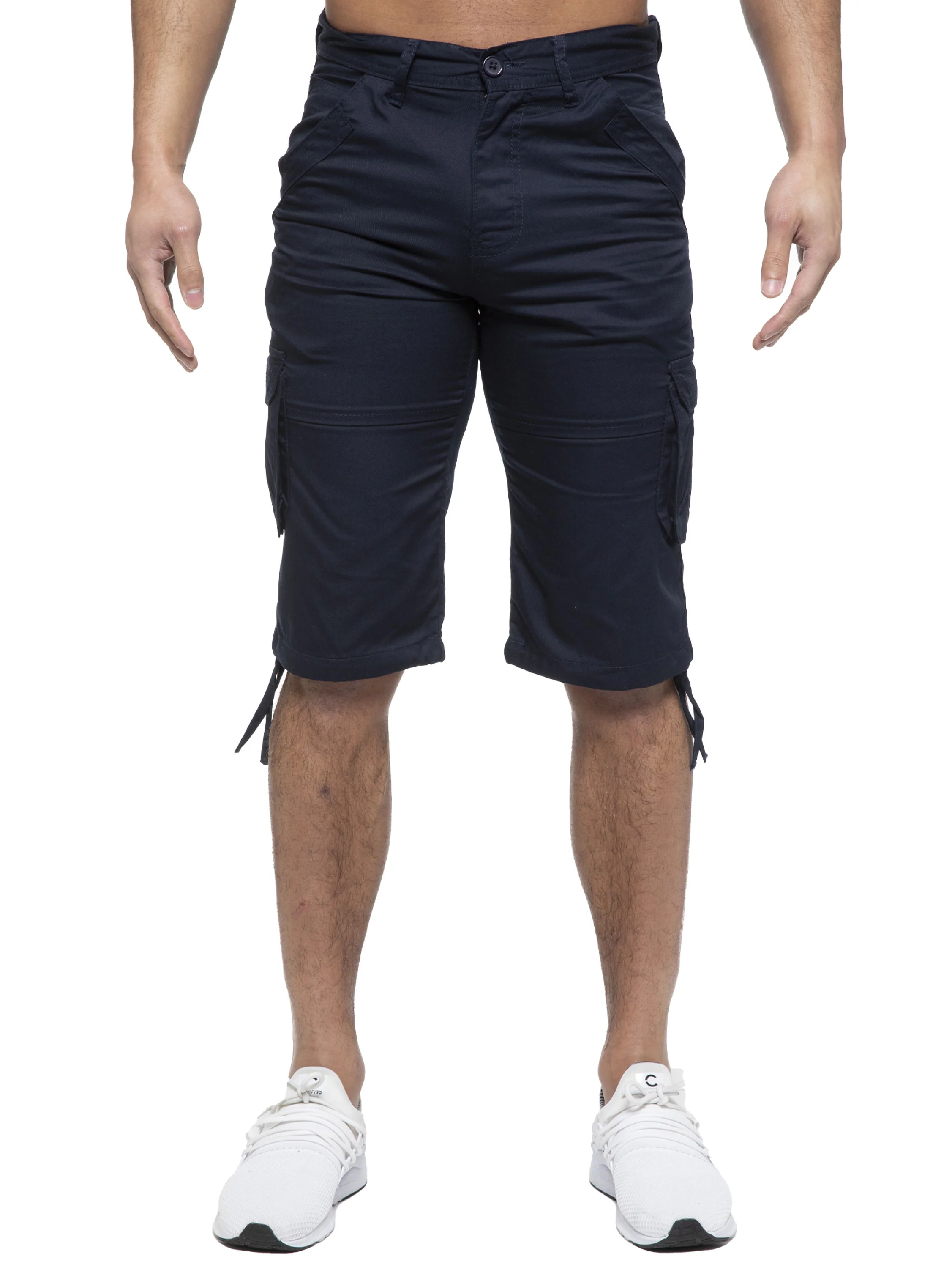 Enzo | Mens Cargo Combat Shorts - Image 10