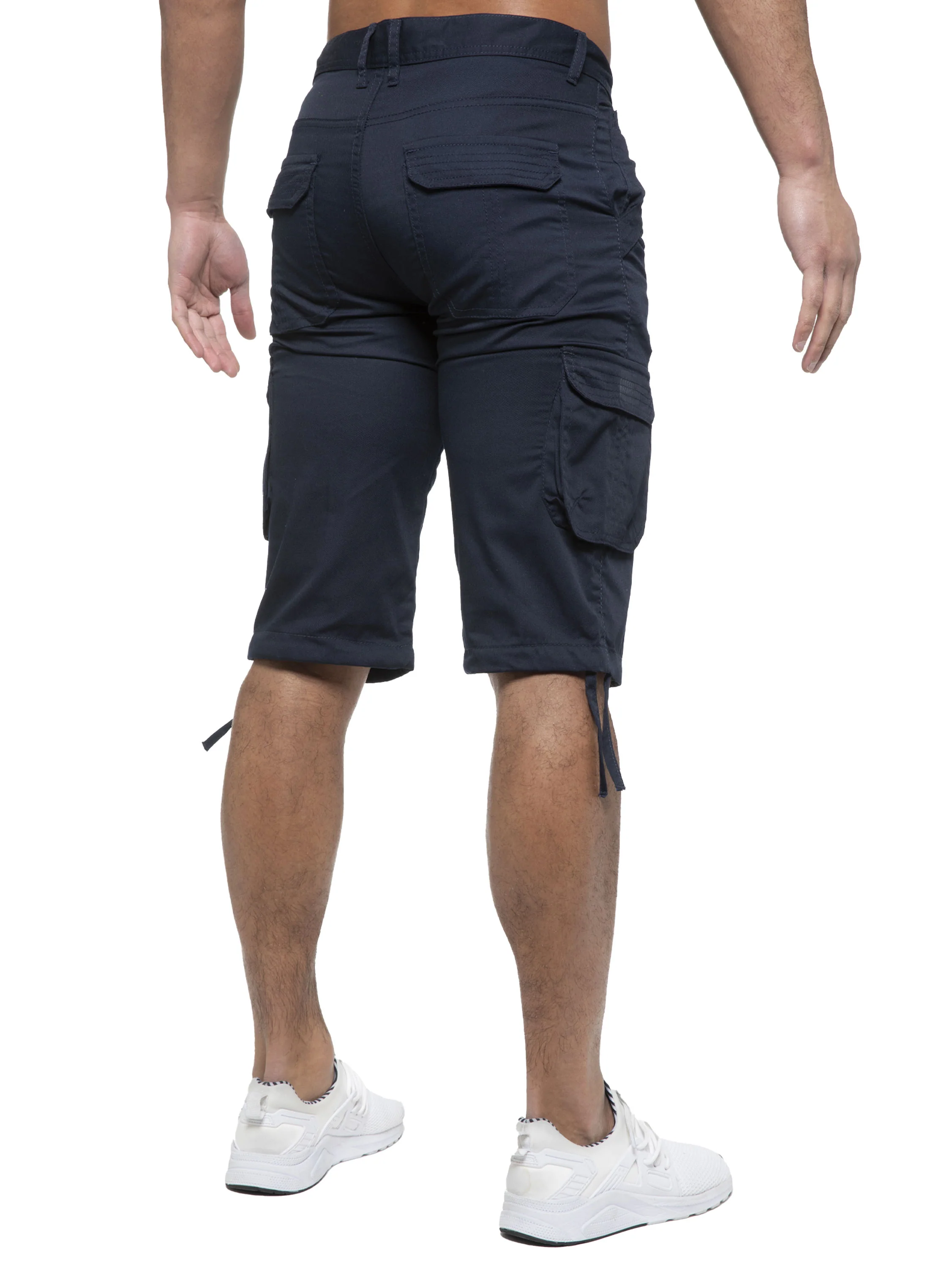 Enzo | Mens Cargo Combat Shorts - Image 12