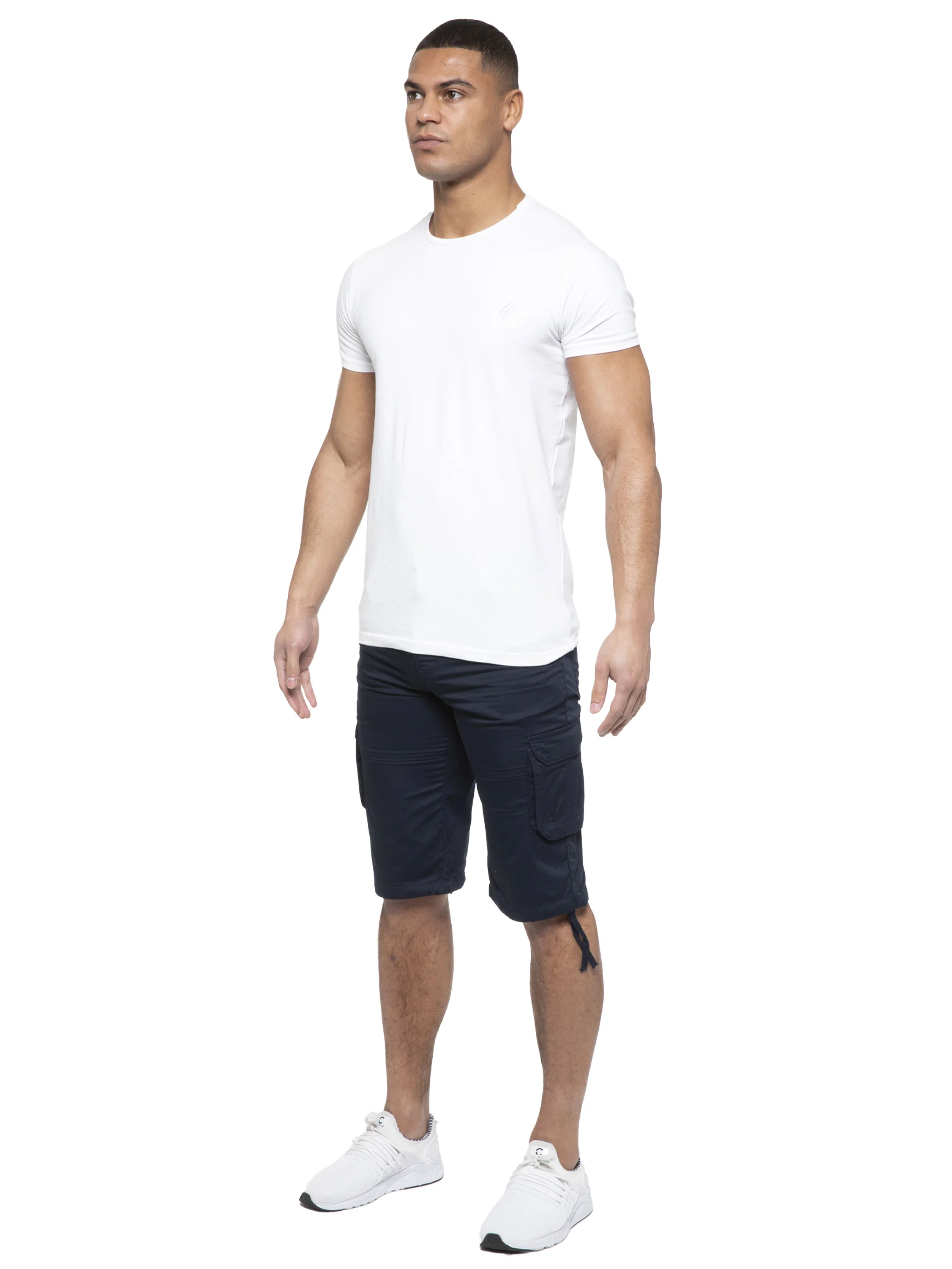 Enzo | Mens Cargo Combat Shorts - Image 13