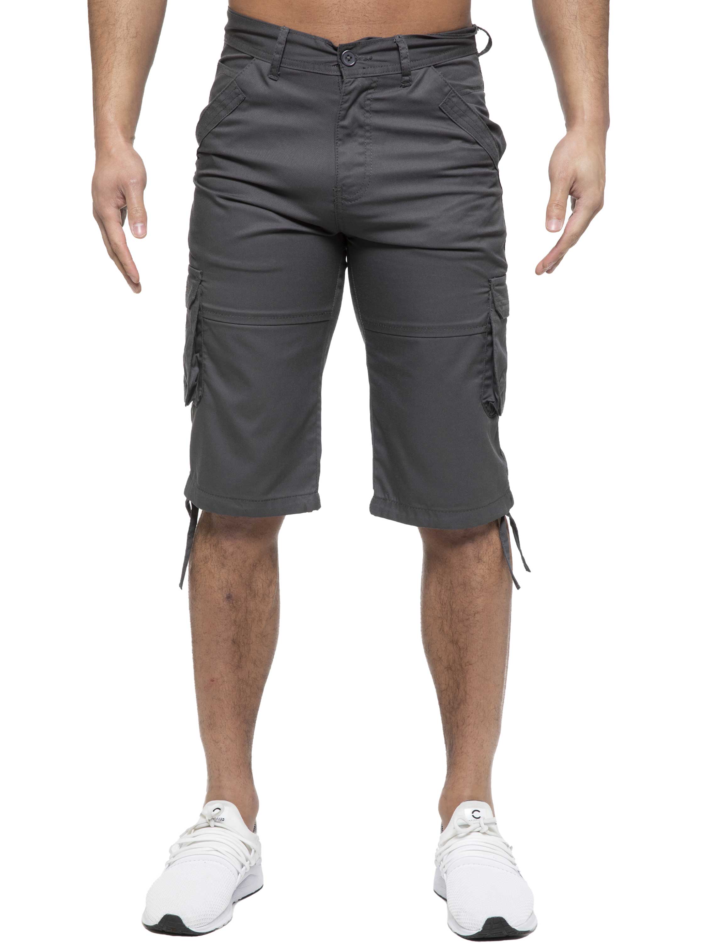 Enzo | Mens Cargo Combat Shorts - Image 16