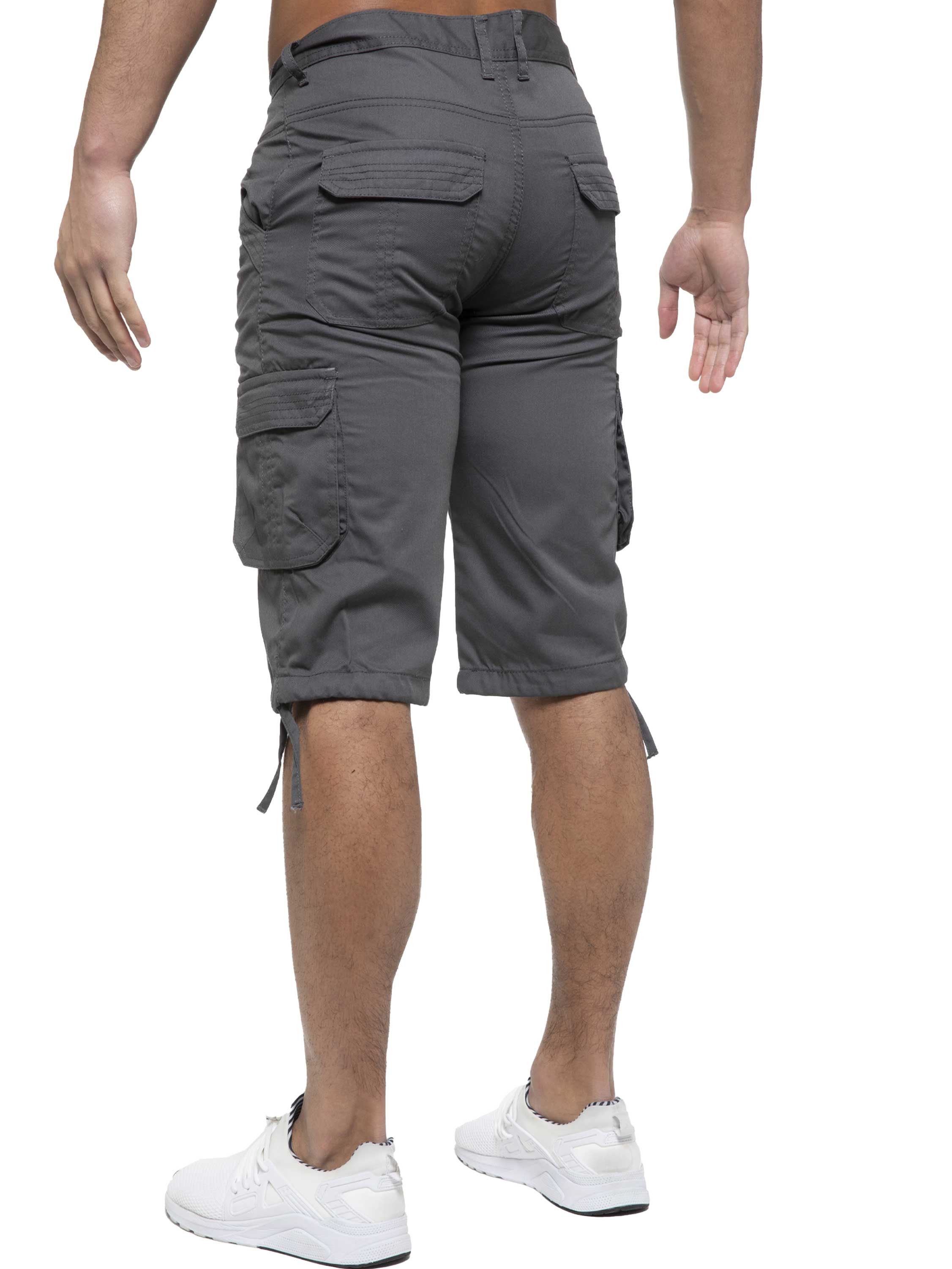 Enzo | Mens Cargo Combat Shorts - Image 18
