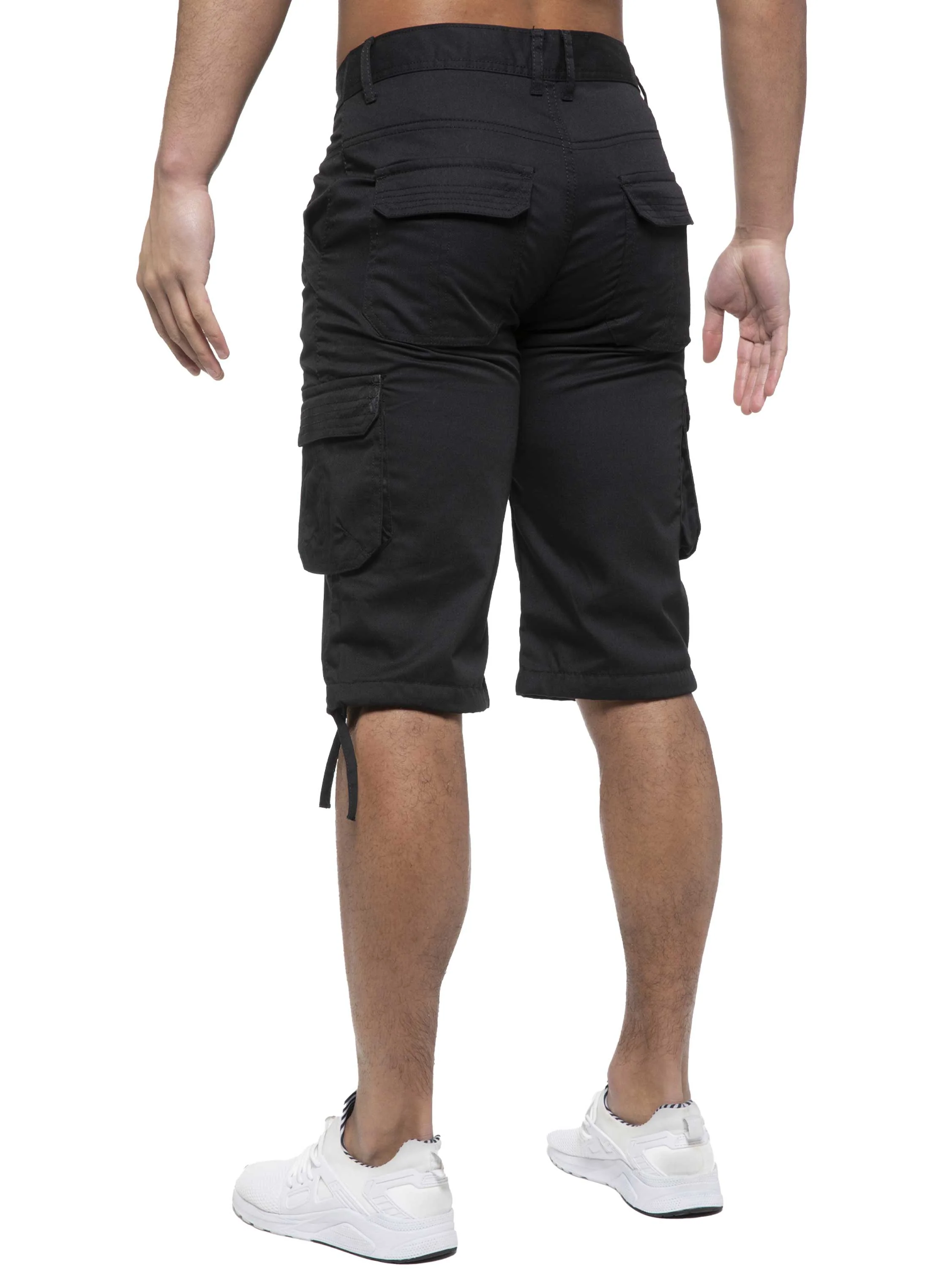 Enzo | Mens Cargo Combat Shorts - Image 4