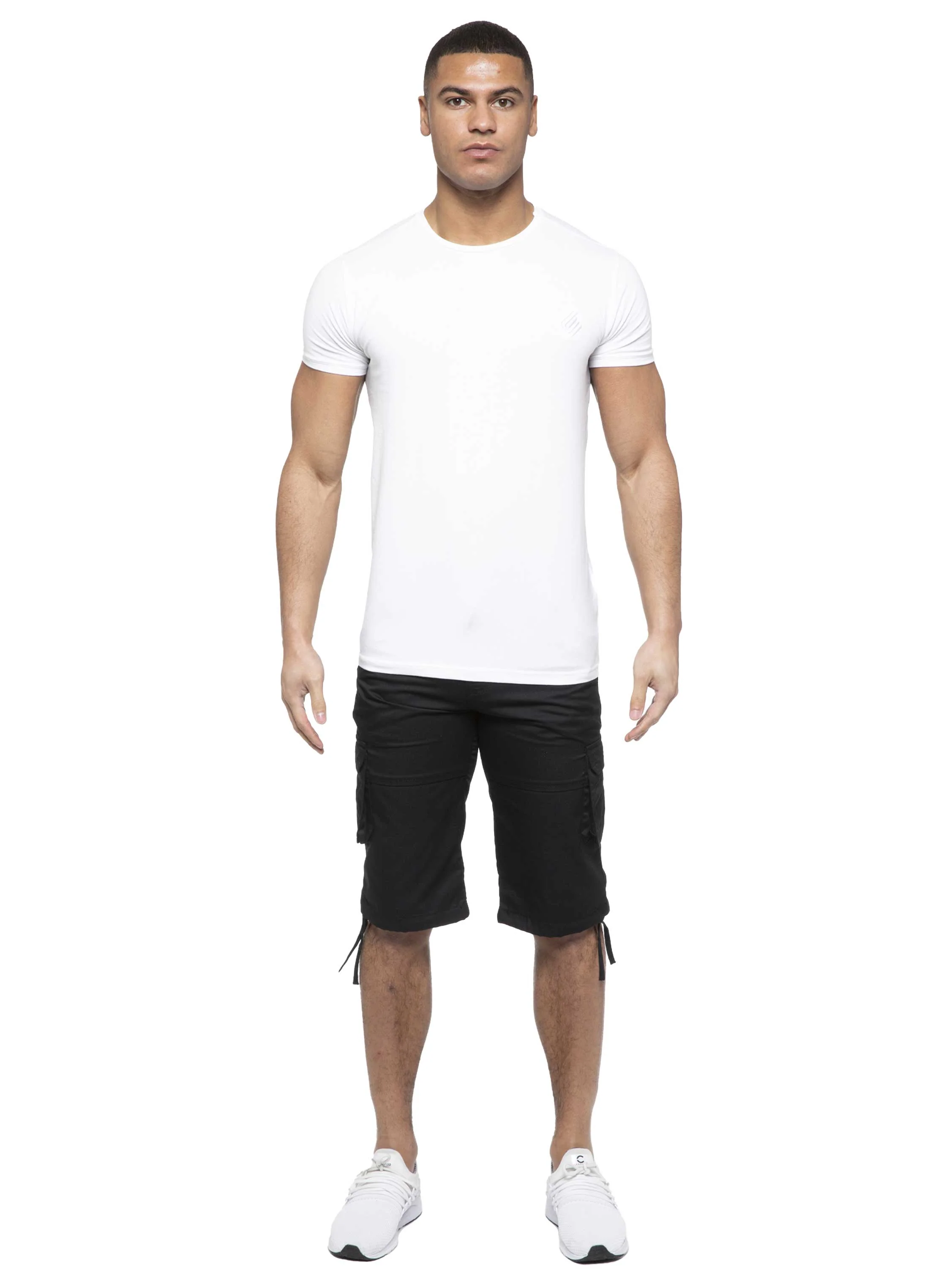 Enzo | Mens Cargo Combat Shorts - Image 6