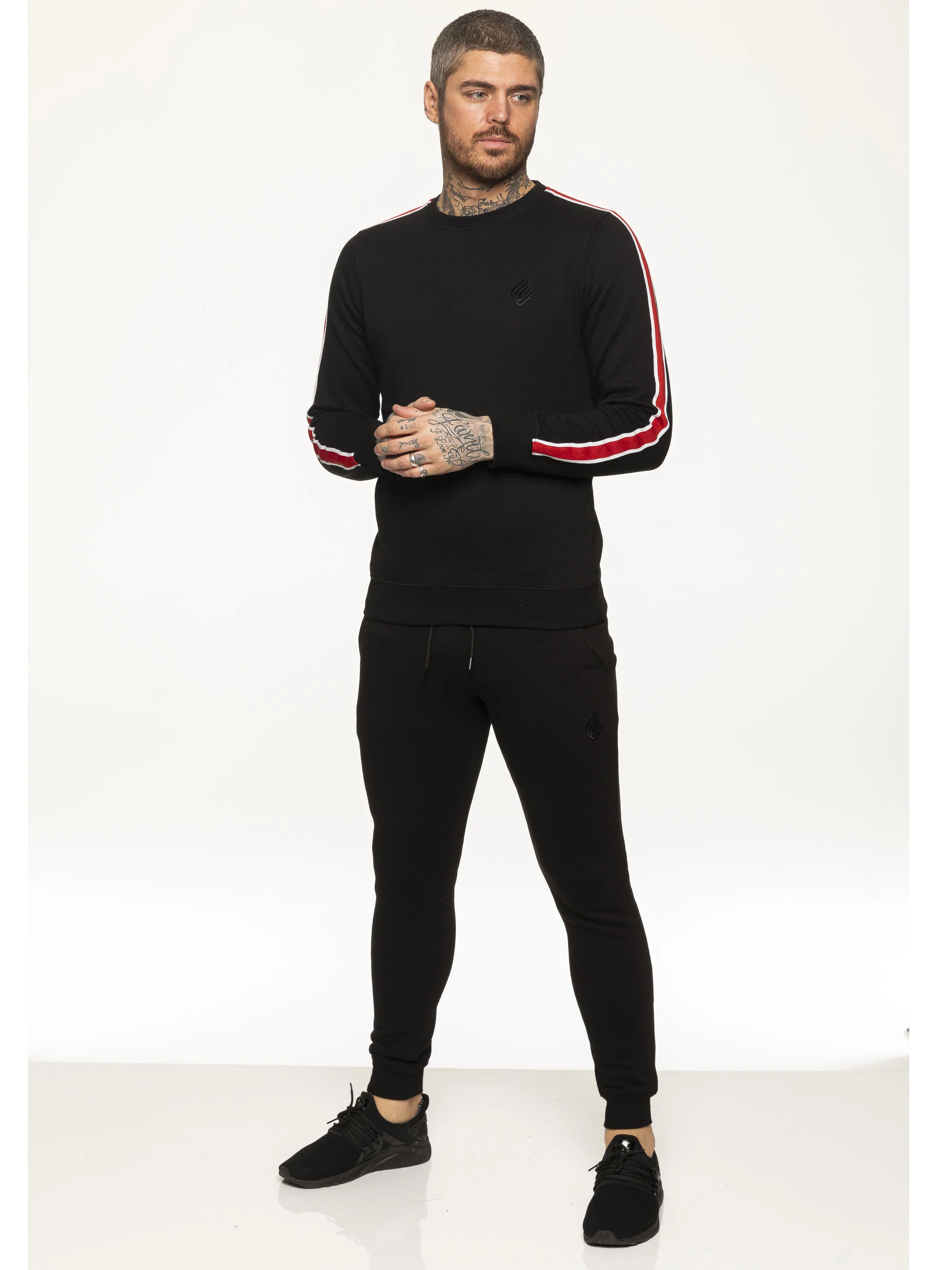 Mens Crew Neck Designer Sweatshirt | Enzo Designer Menswear - Image 10