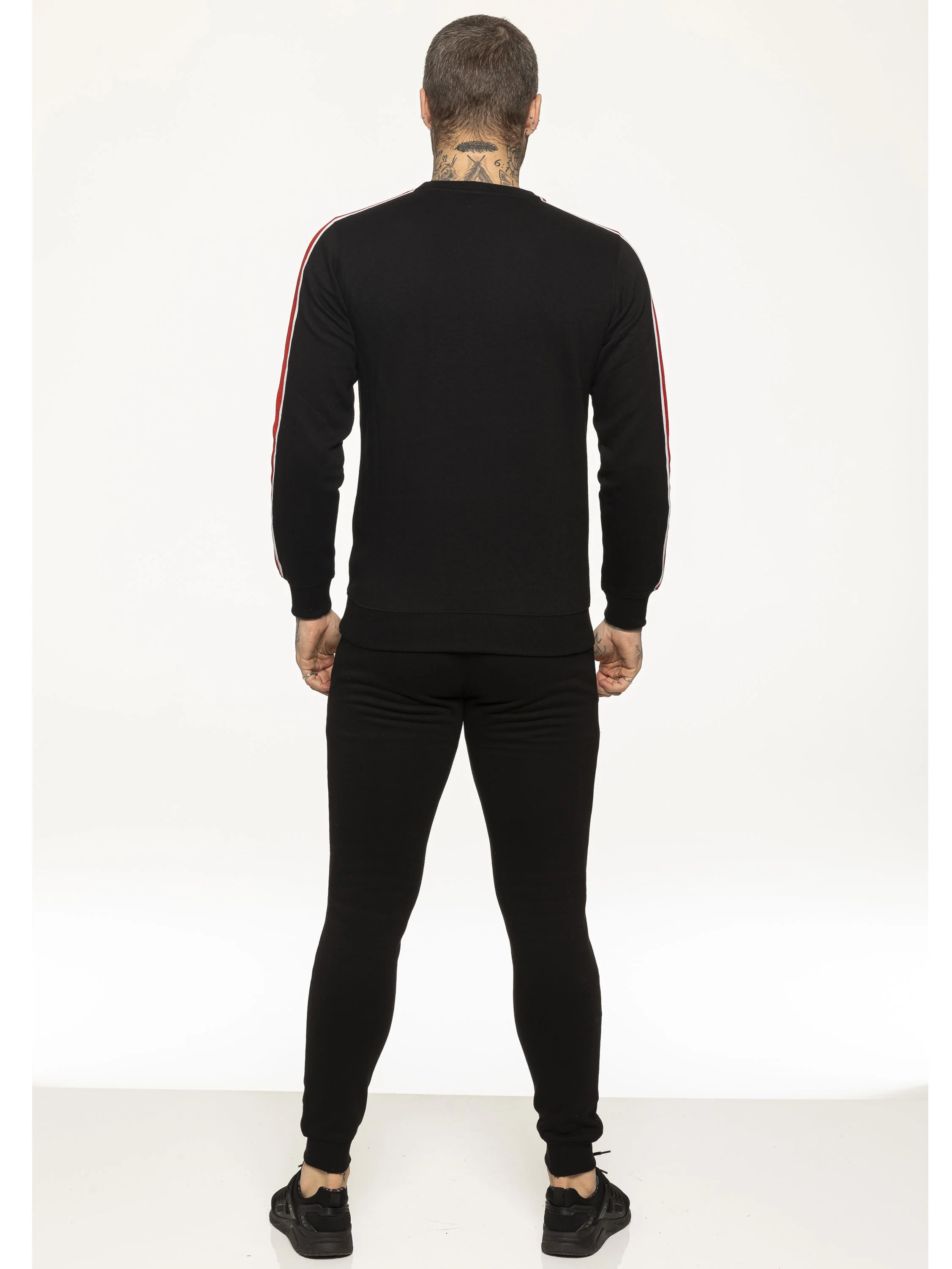 Mens Crew Neck Designer Sweatshirt | Enzo Designer Menswear - Image 11