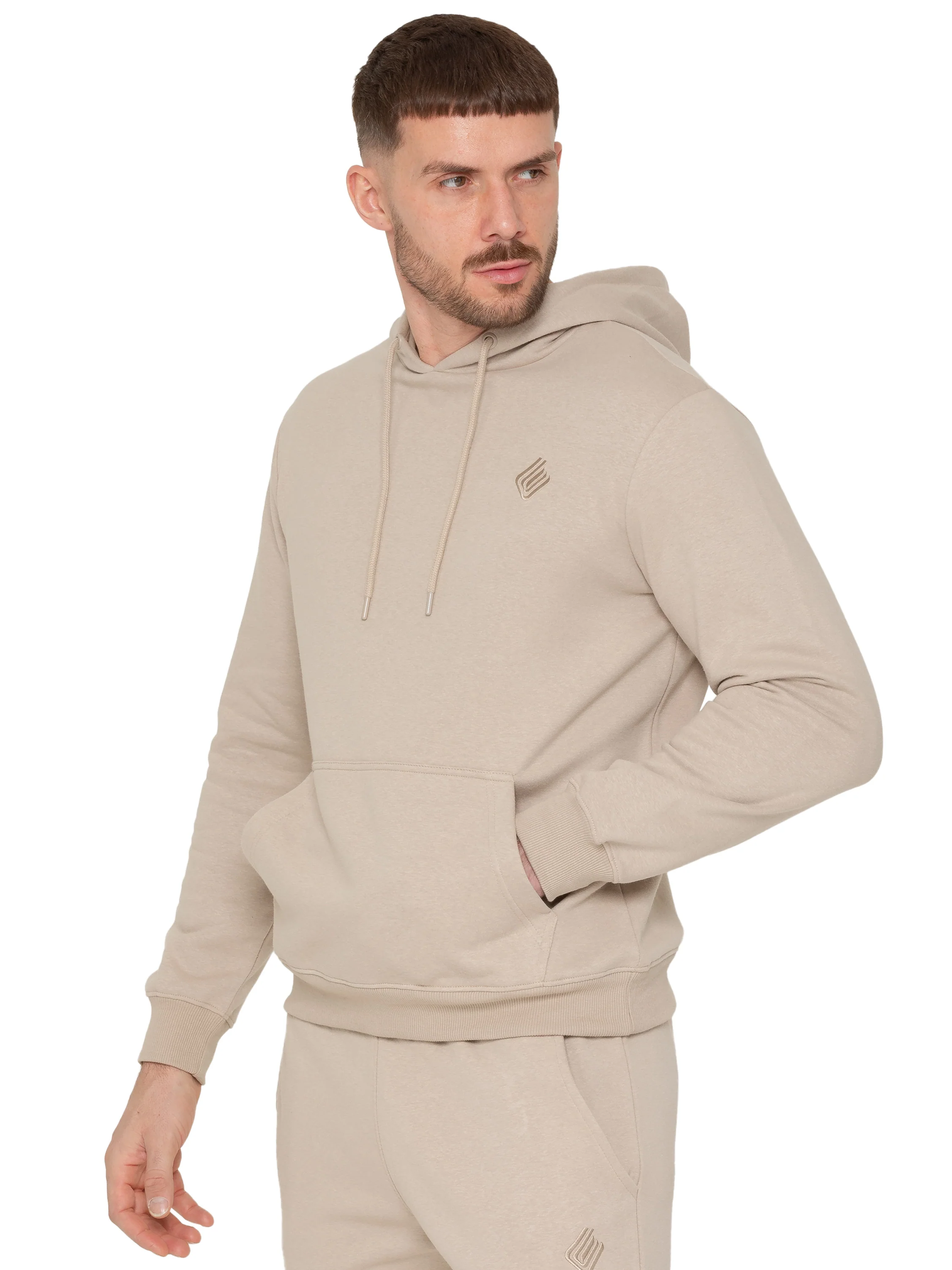 Enzo  Mens Pullover Hooded Jumper - Image 10