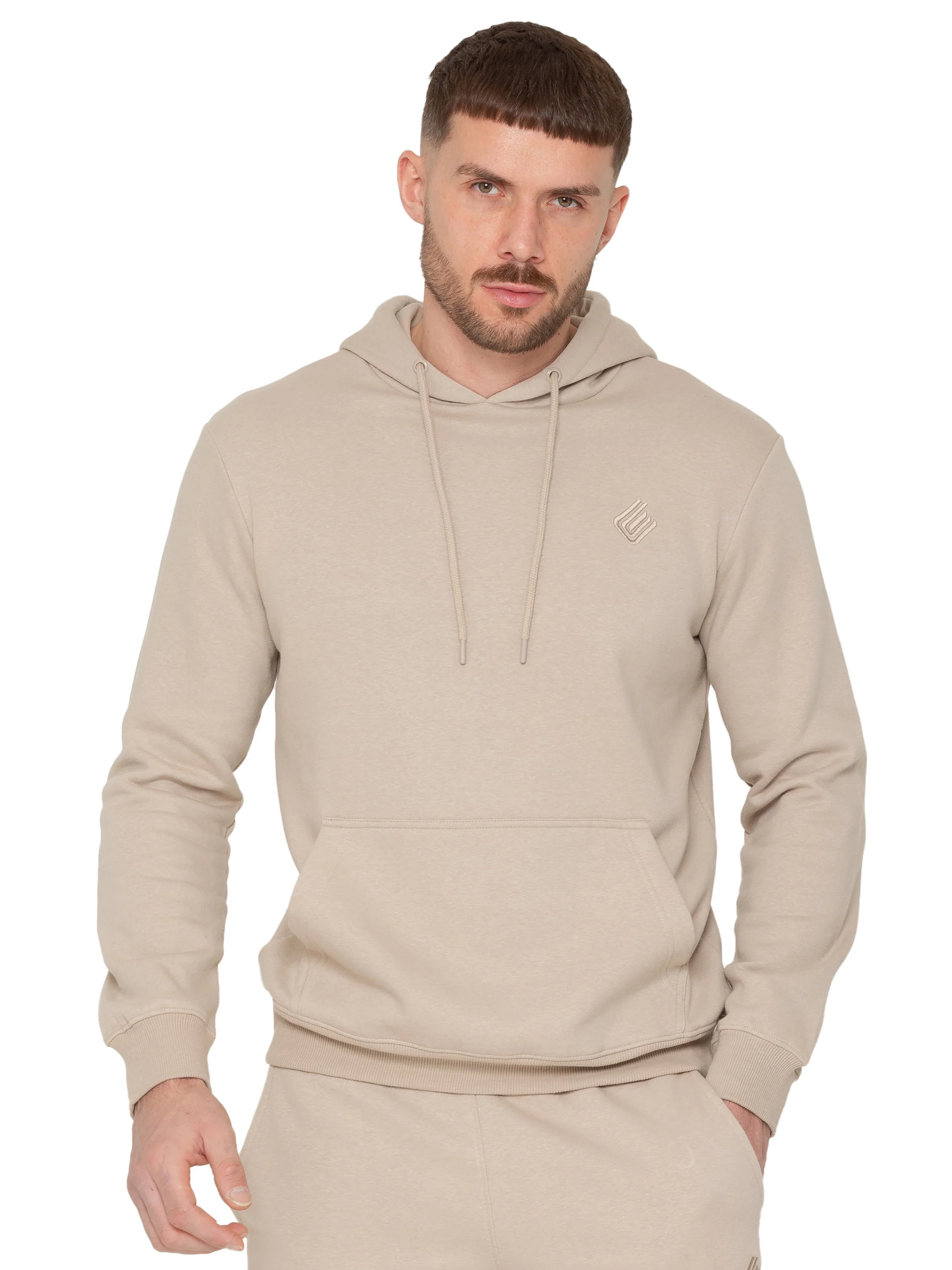 Enzo  Mens Pullover Hooded Jumper - Image 7