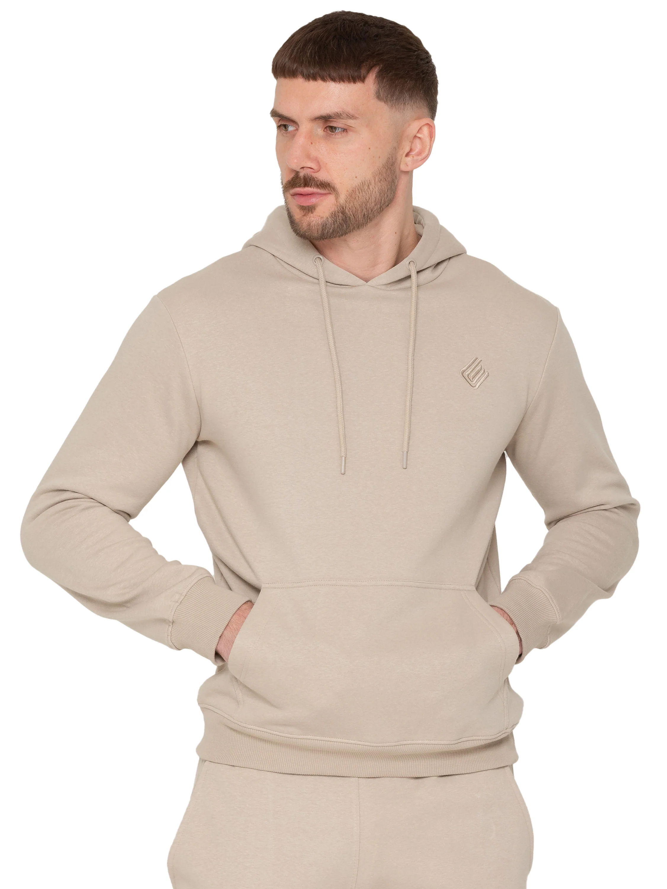 Enzo  Mens Pullover Hooded Jumper - Image 8