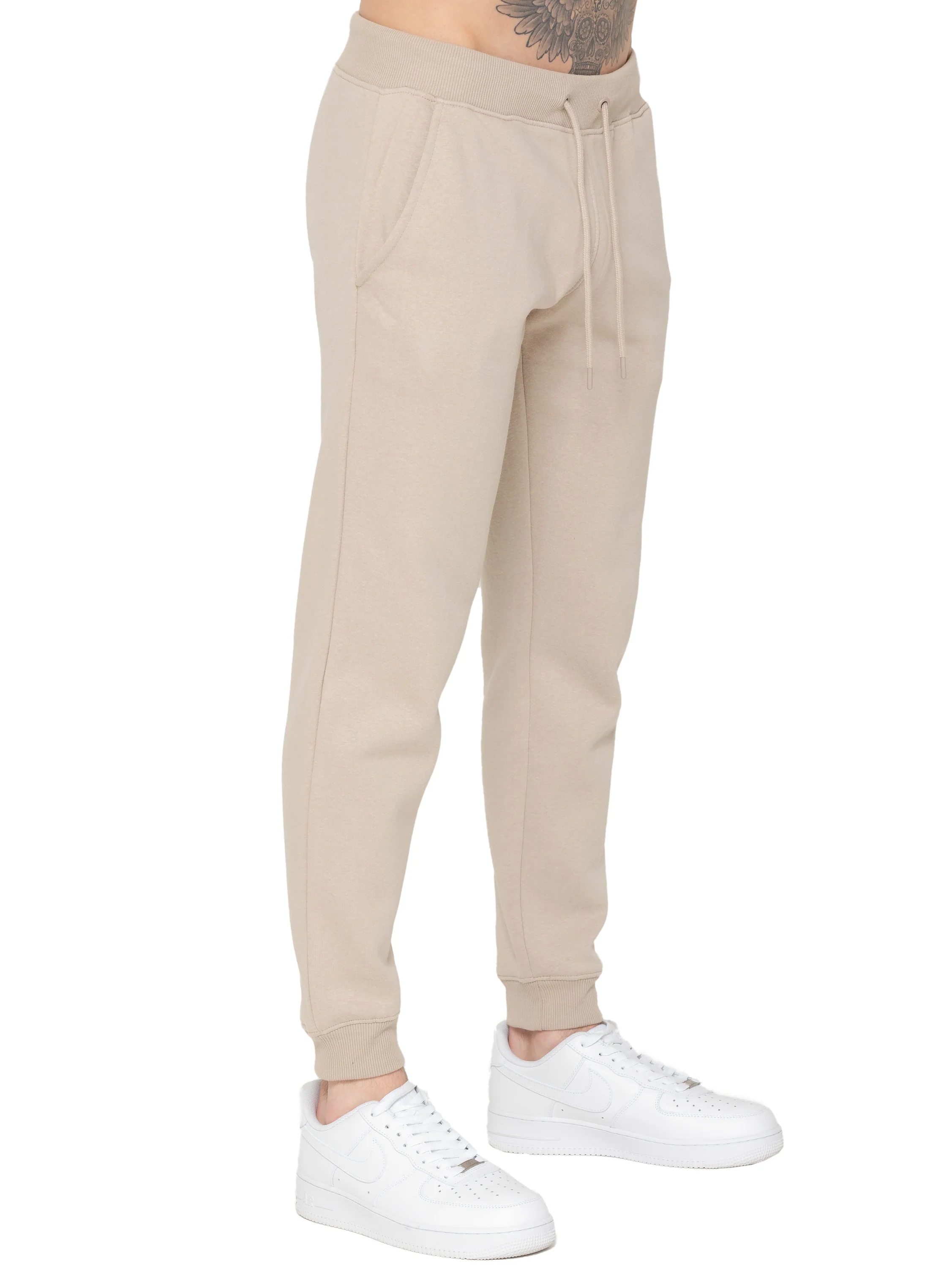 Enzo Mens Slim Fit Fleece Jogging Bottoms - Image 19
