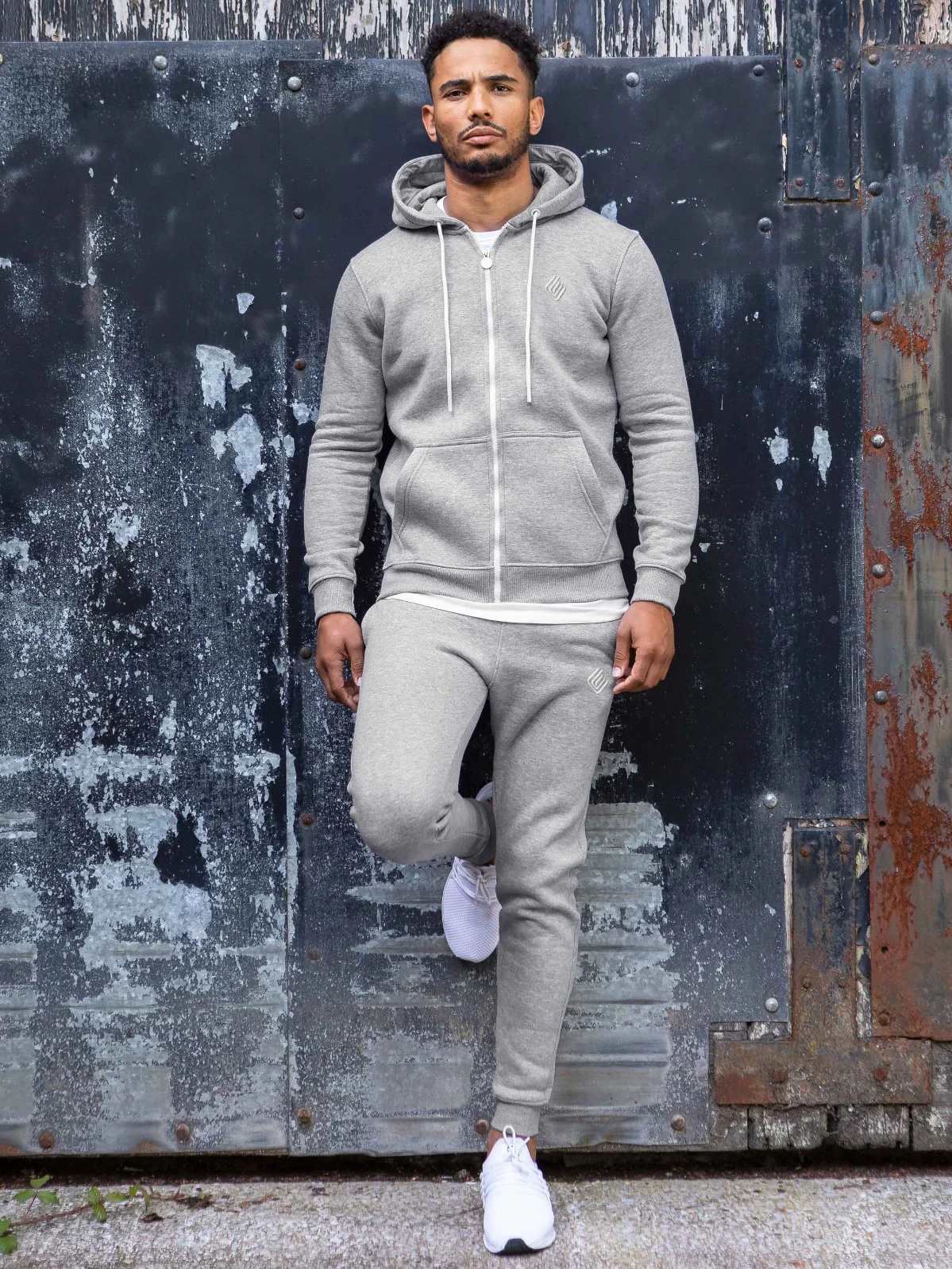Enzo Mens Slim Fit Fleece Jogging Bottoms - Image 9