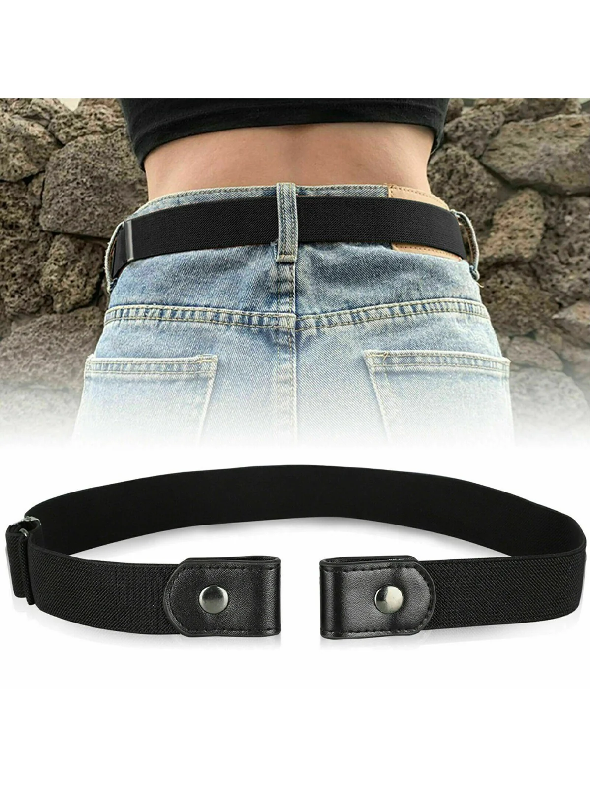 Enzo | Unisex Buckle Free Stretch Belts - Image 4