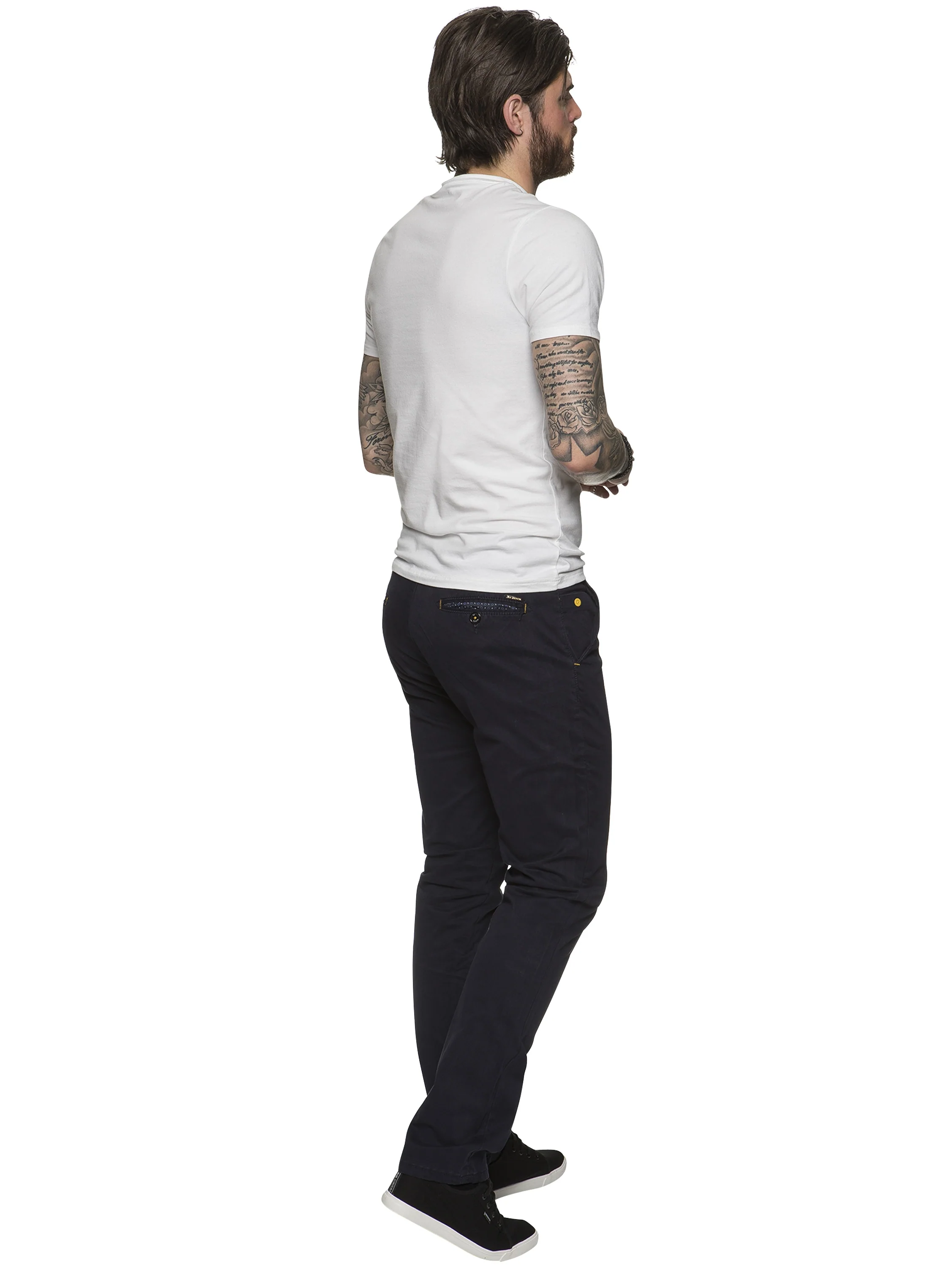 ETO | Mens Designer Tapered Fit Chinos - Image 11