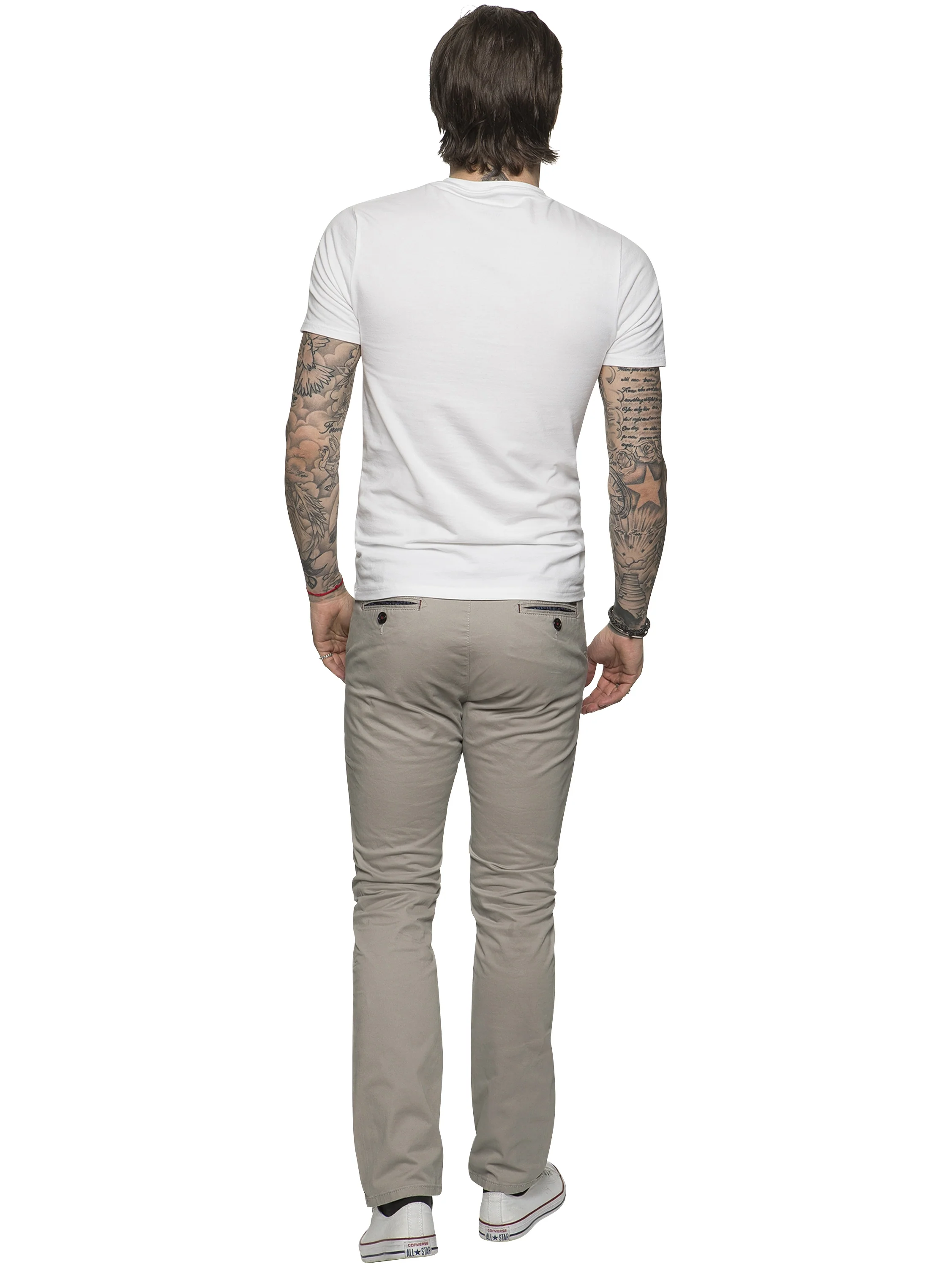 ETO | Mens Designer Tapered Fit Chinos - Image 4