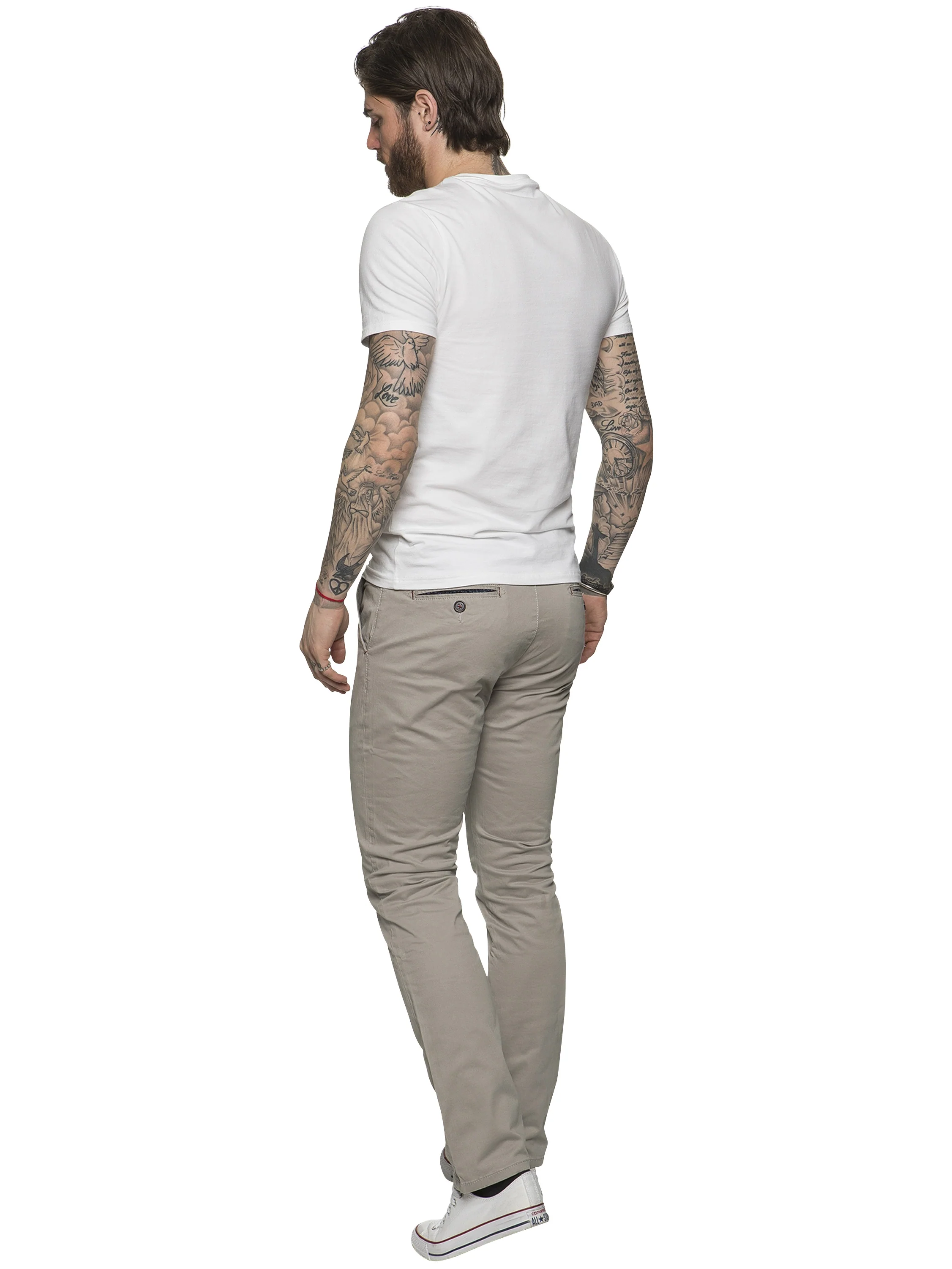 ETO | Mens Designer Tapered Fit Chinos - Image 5