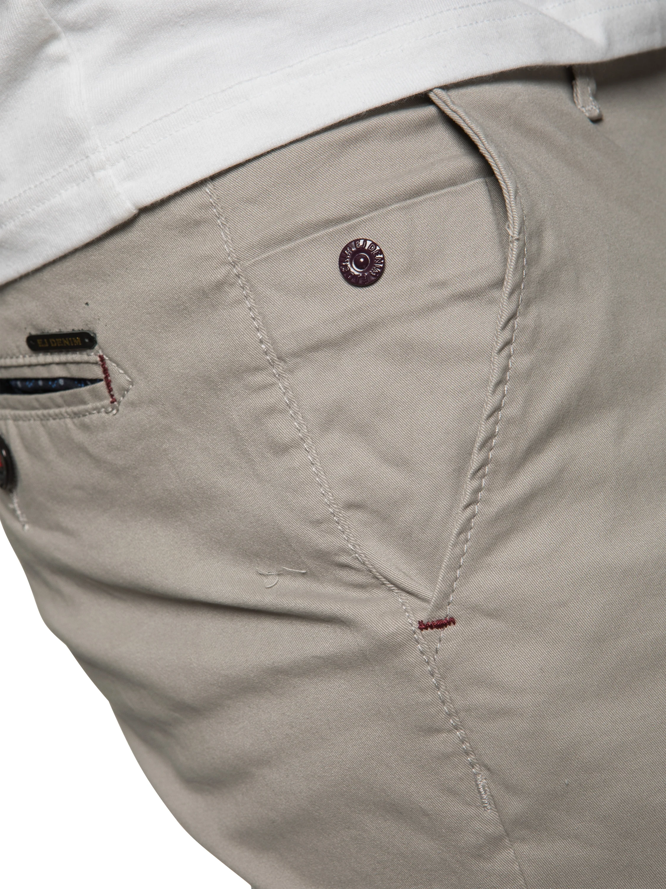 ETO | Mens Designer Tapered Fit Chinos - Image 6