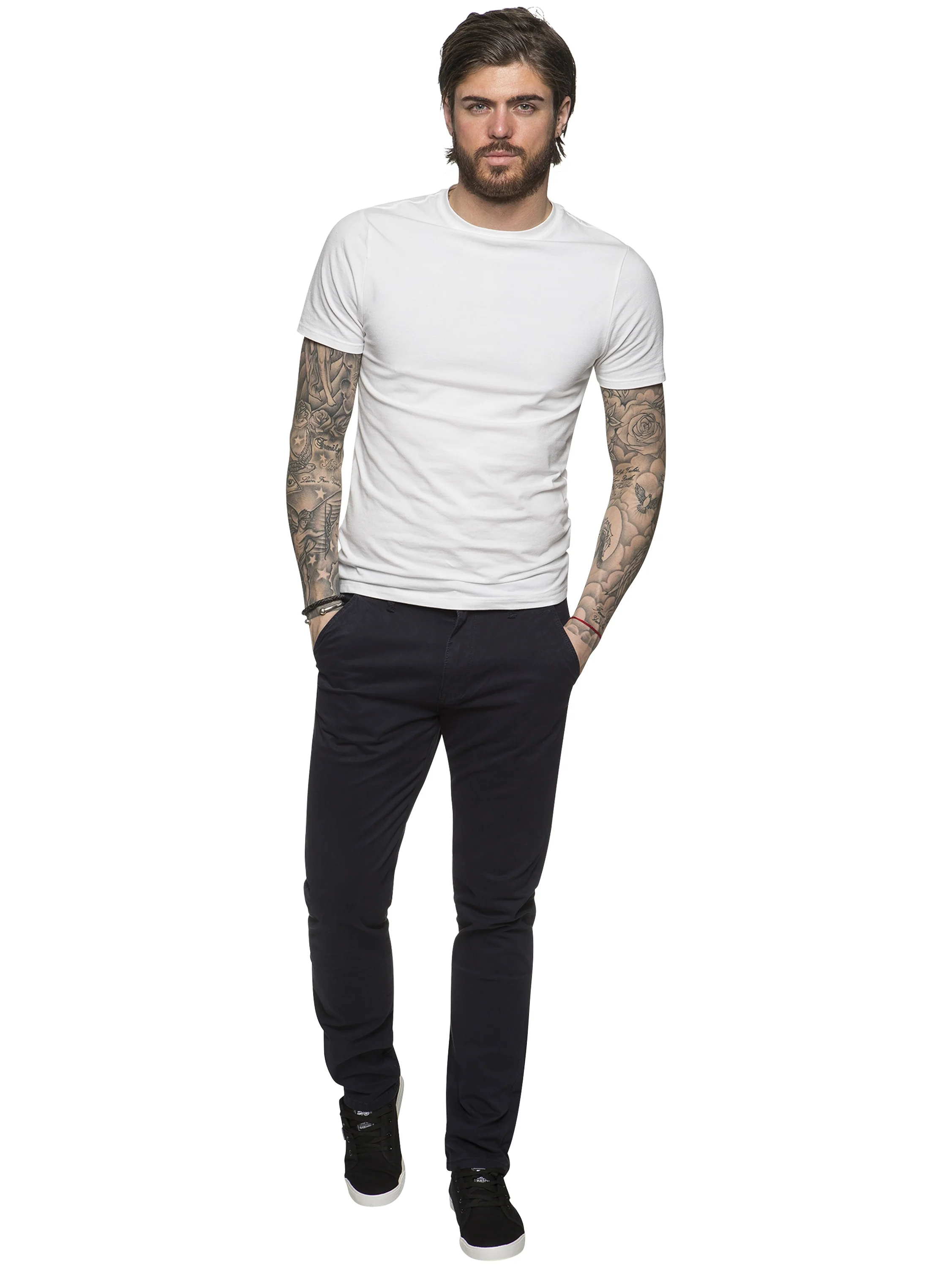 ETO | Mens Designer Tapered Fit Chinos - Image 9