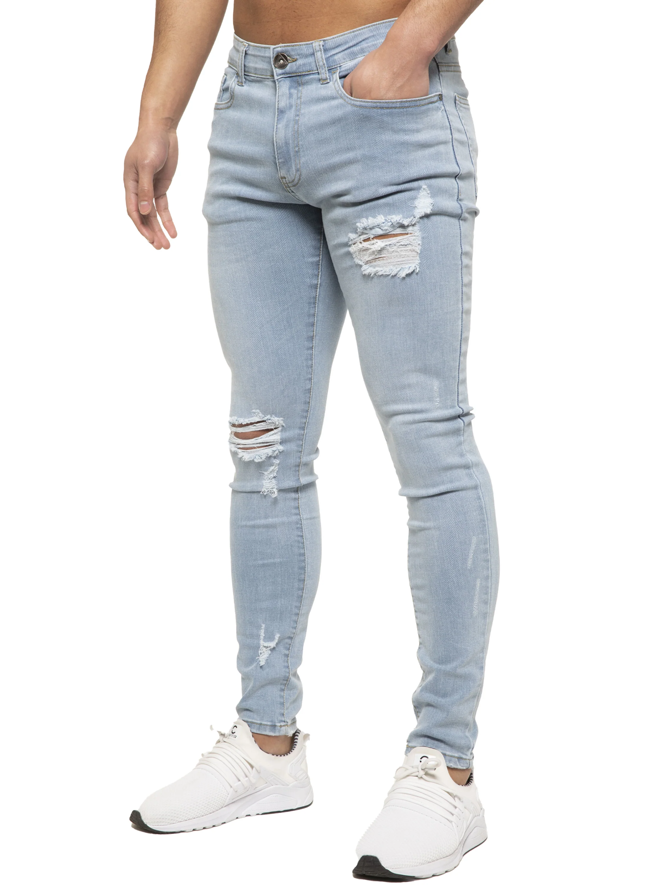 ETO | Mens Skinny Ripped Jeans - Image 10